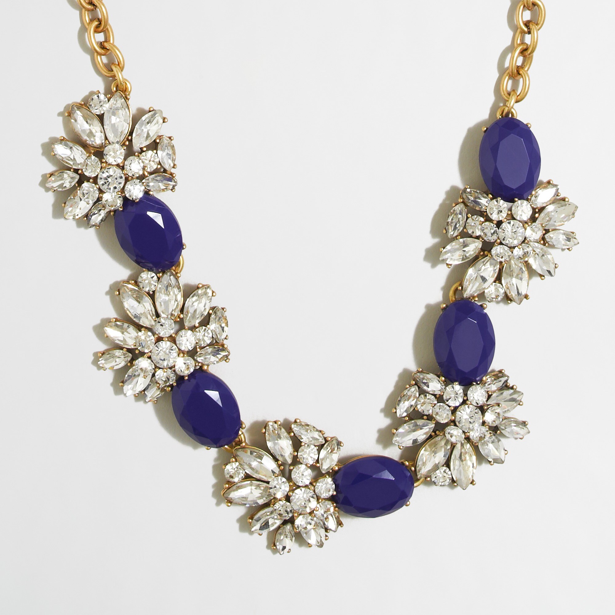 Stone spacers necklace