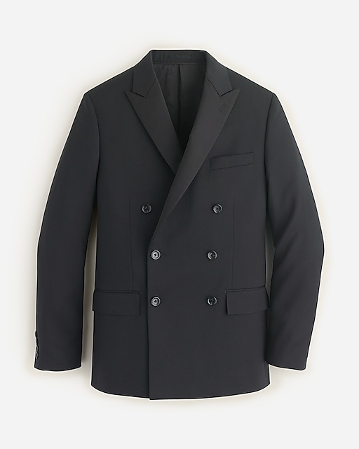 mens Ludlow Slim-fit double-breasted tuxedo jacket in Italian wool