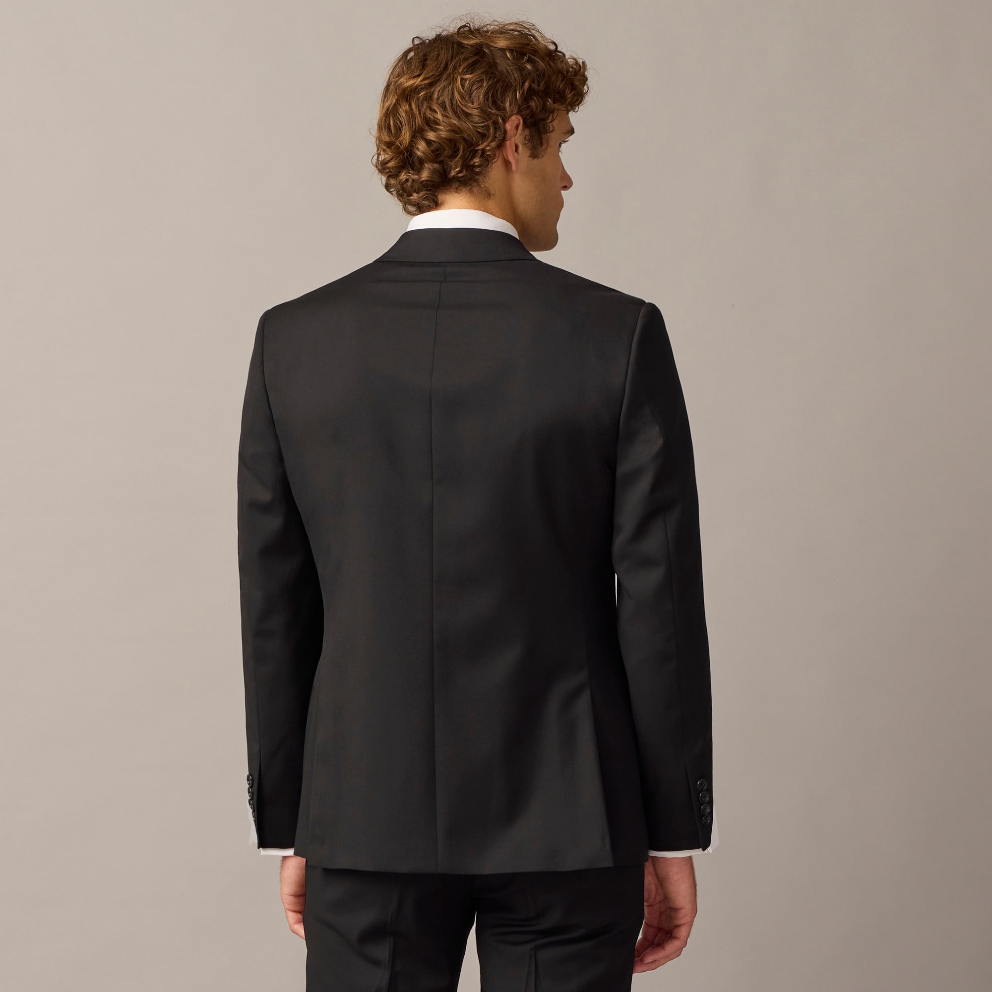 Ludlow Slim-fit double-breasted tuxedo jacket in Italian wool