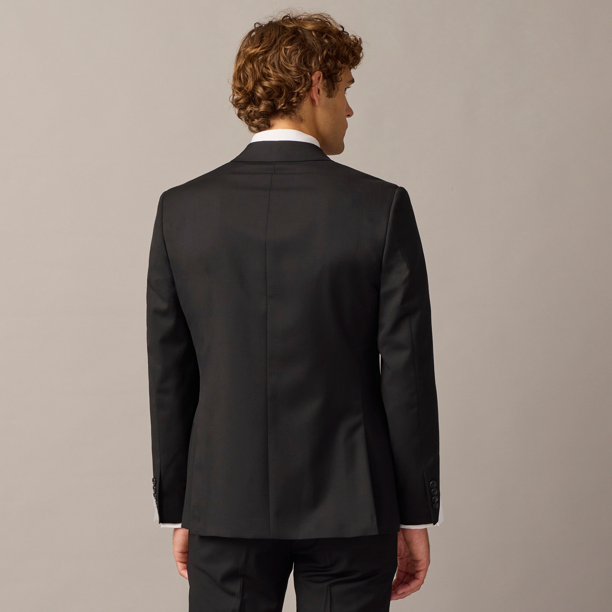 Ludlow Slim-fit double-breasted tuxedo jacket in Italian wool