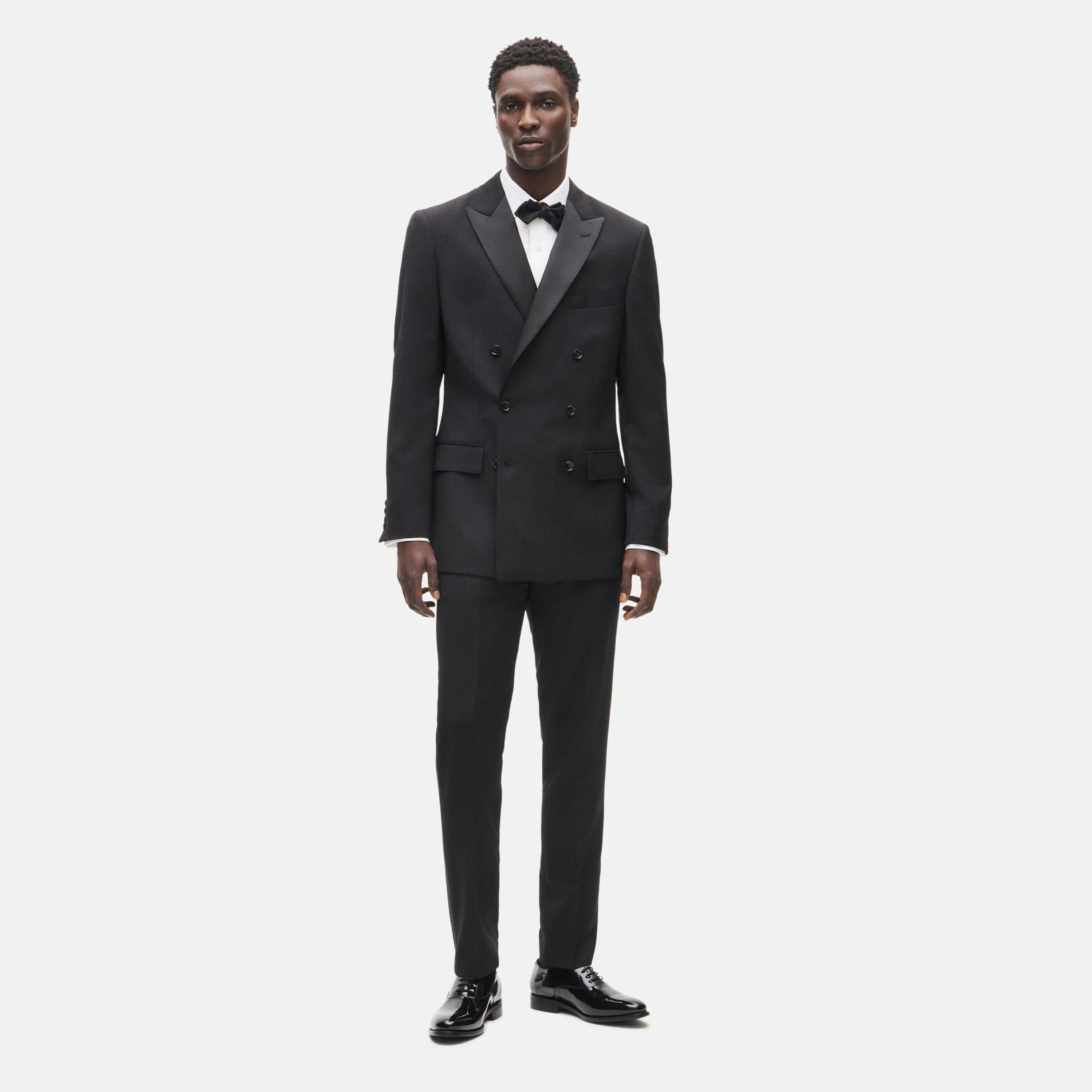  Ludlow Slim-fit double-breasted tuxedo jacket in Italian wool