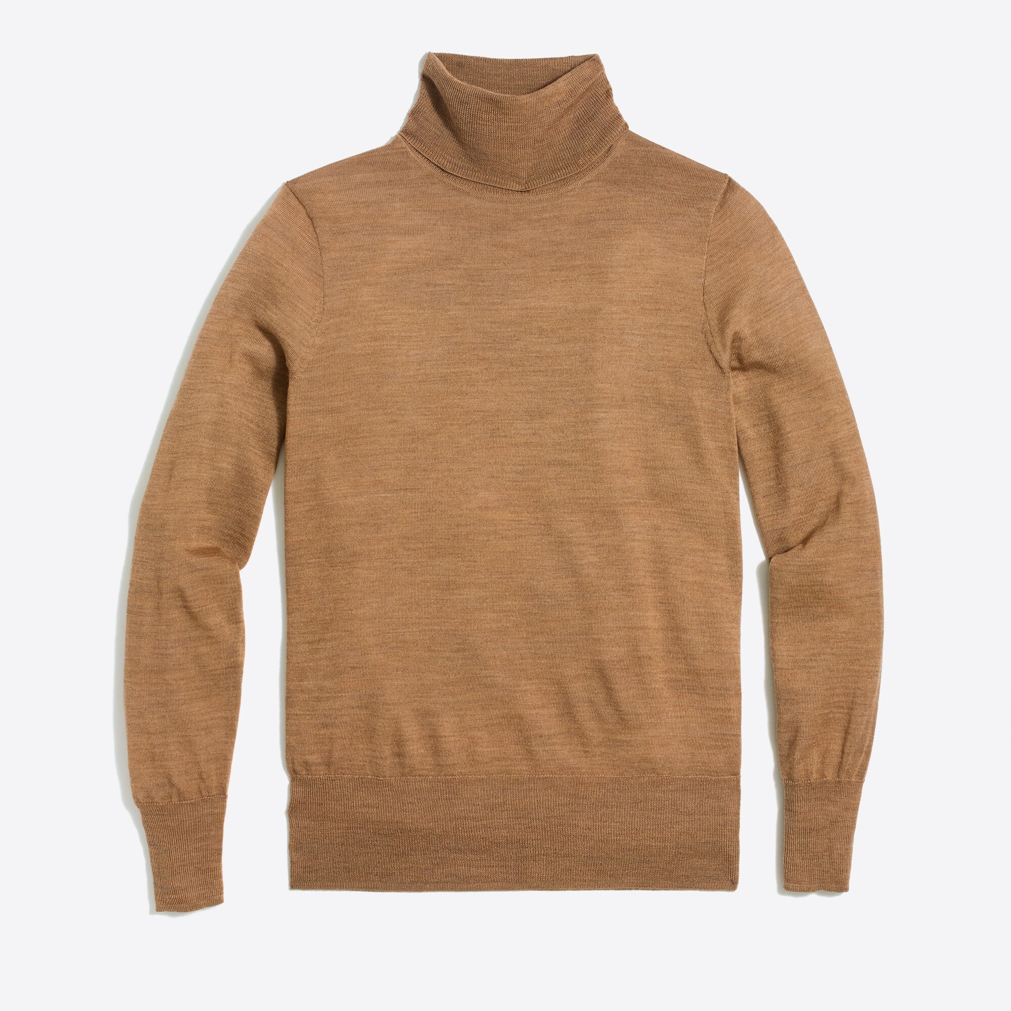 Turtleneck sweater in merino wool blend