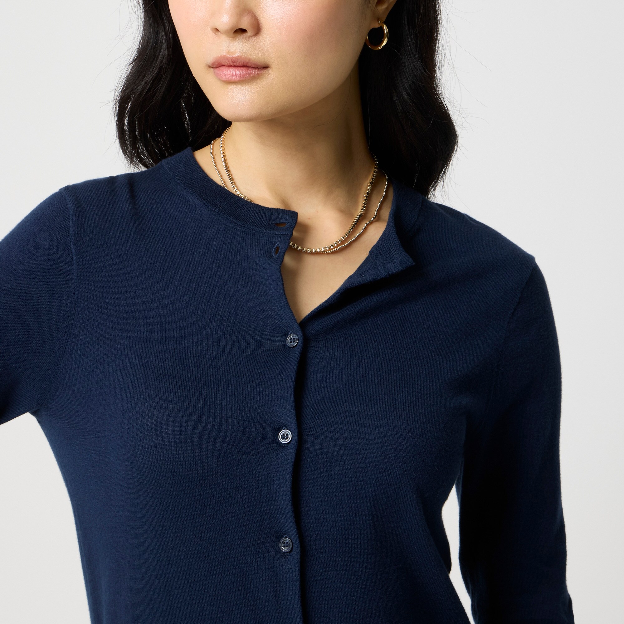 Classic Cotton Cardigan Sweater For Women | Factory