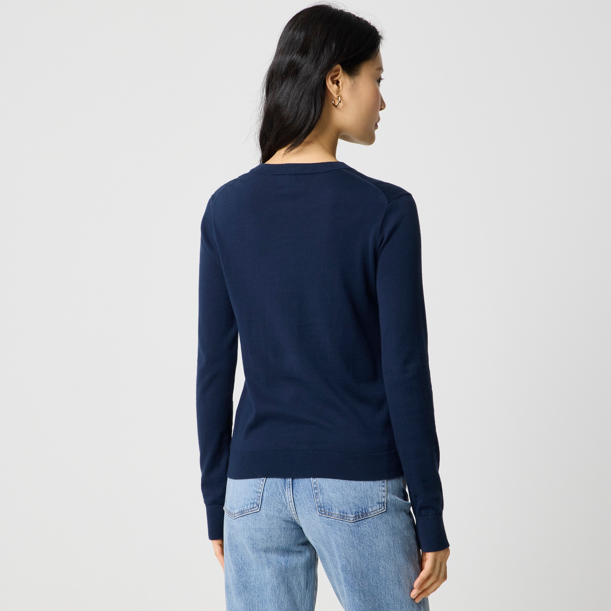 Classic cotton cardigan sweater