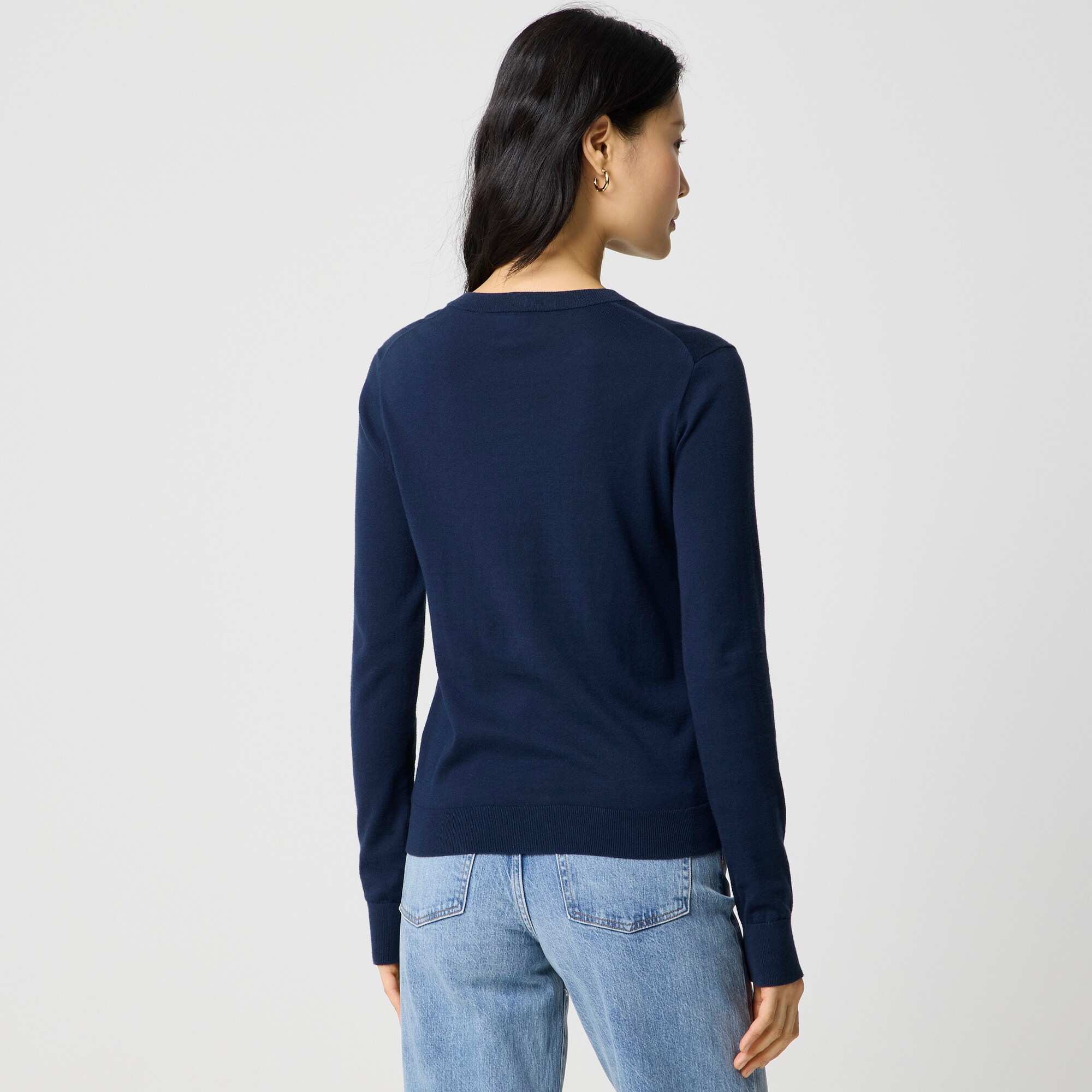 Classic cotton cardigan sweater