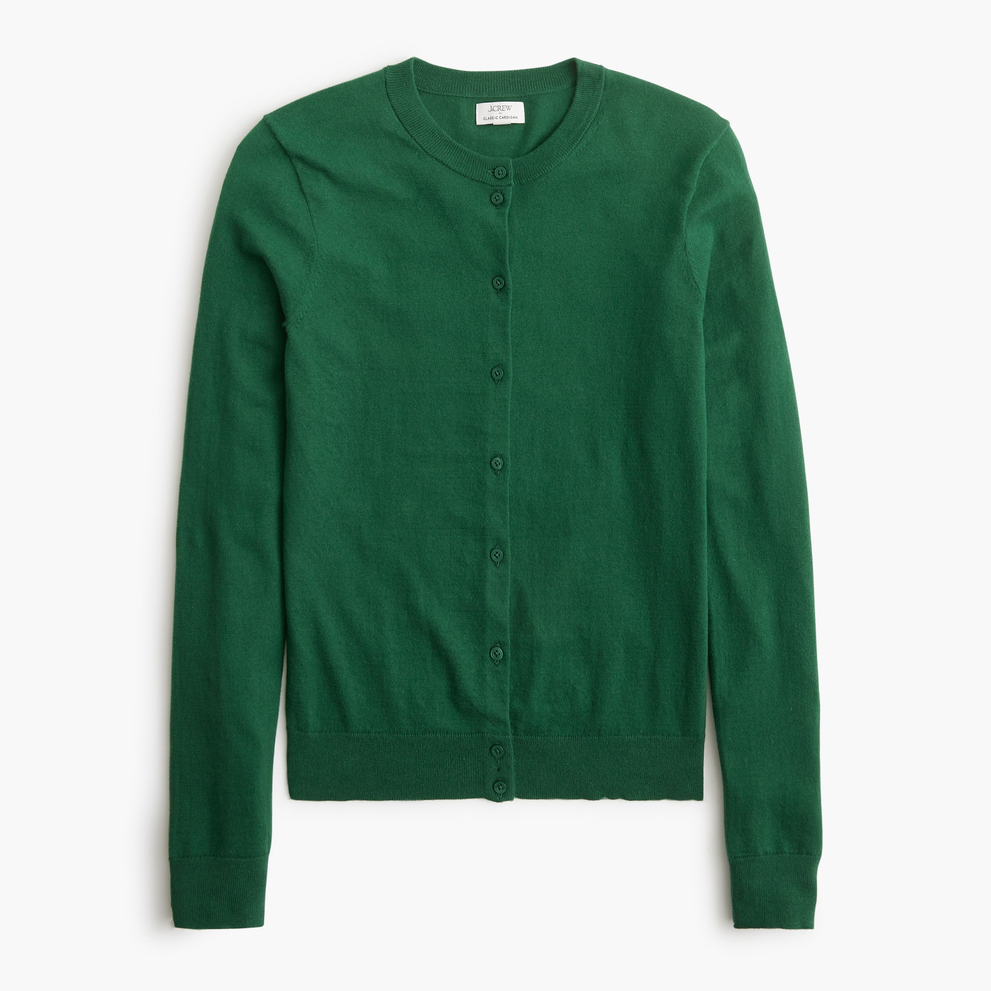 Classic cotton cardigan sweater