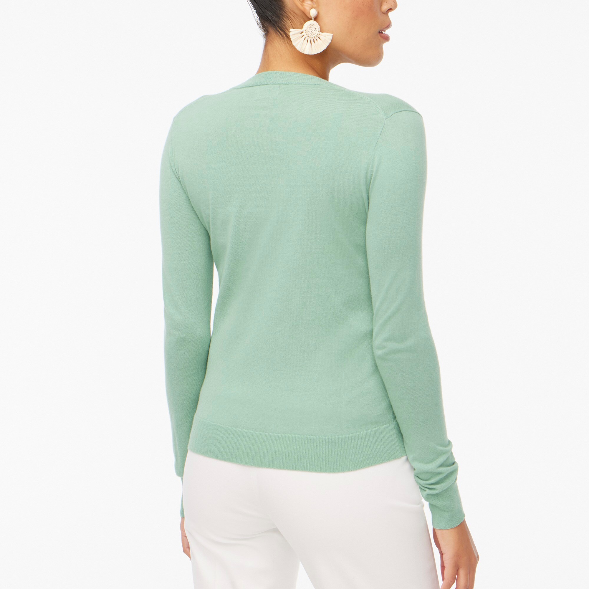 Classic cotton cardigan sweater