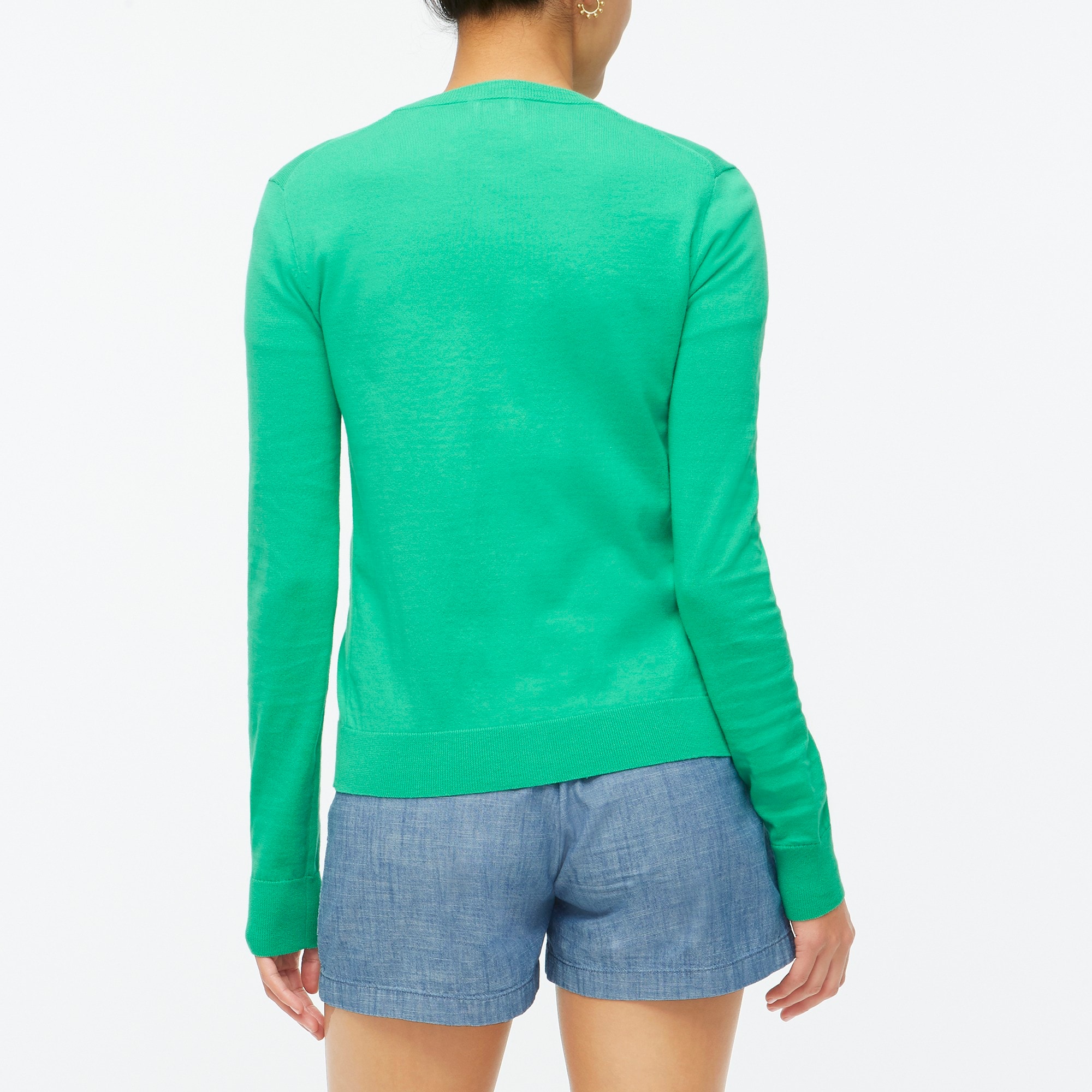Classic cotton cardigan sweater