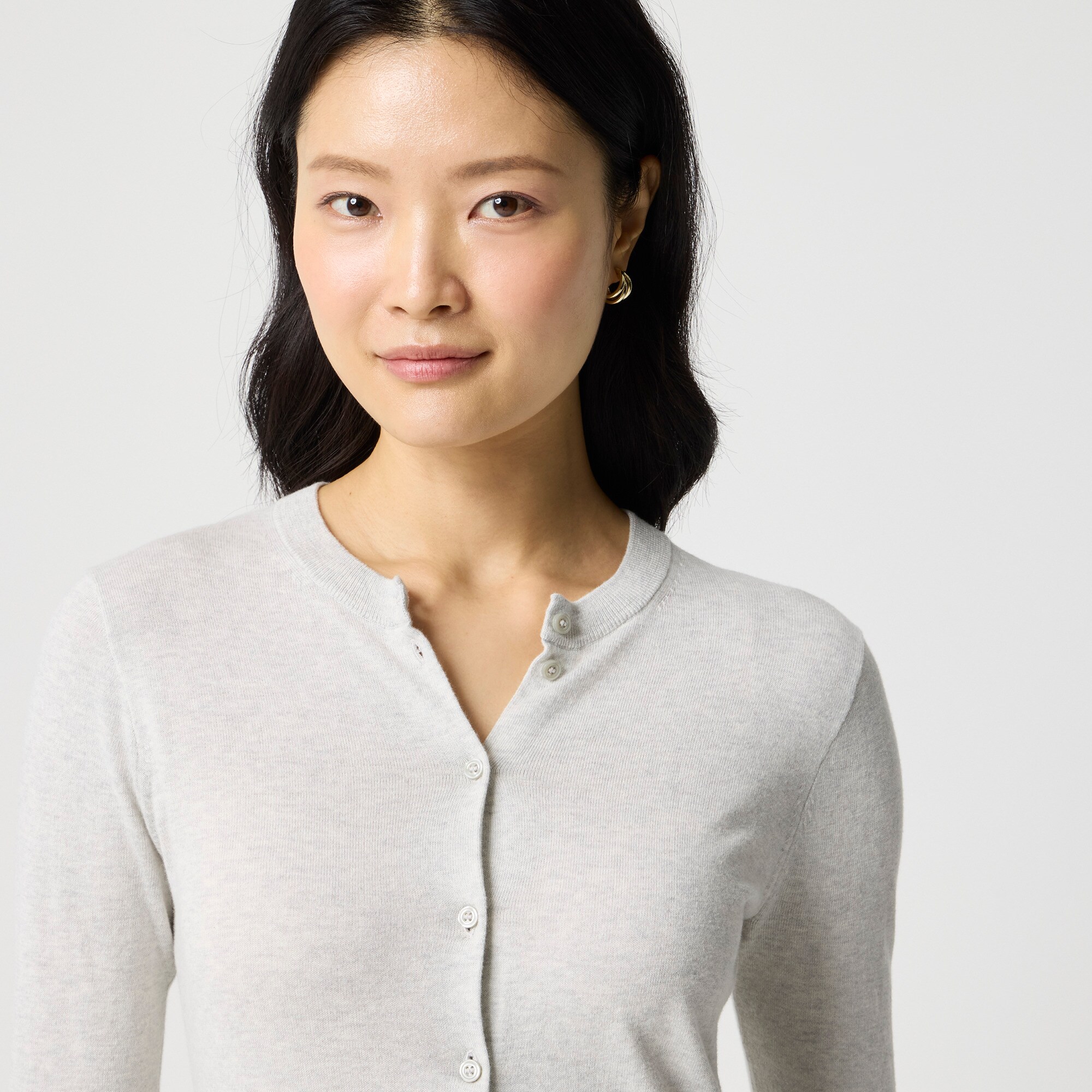 Classic cotton cardigan sweater