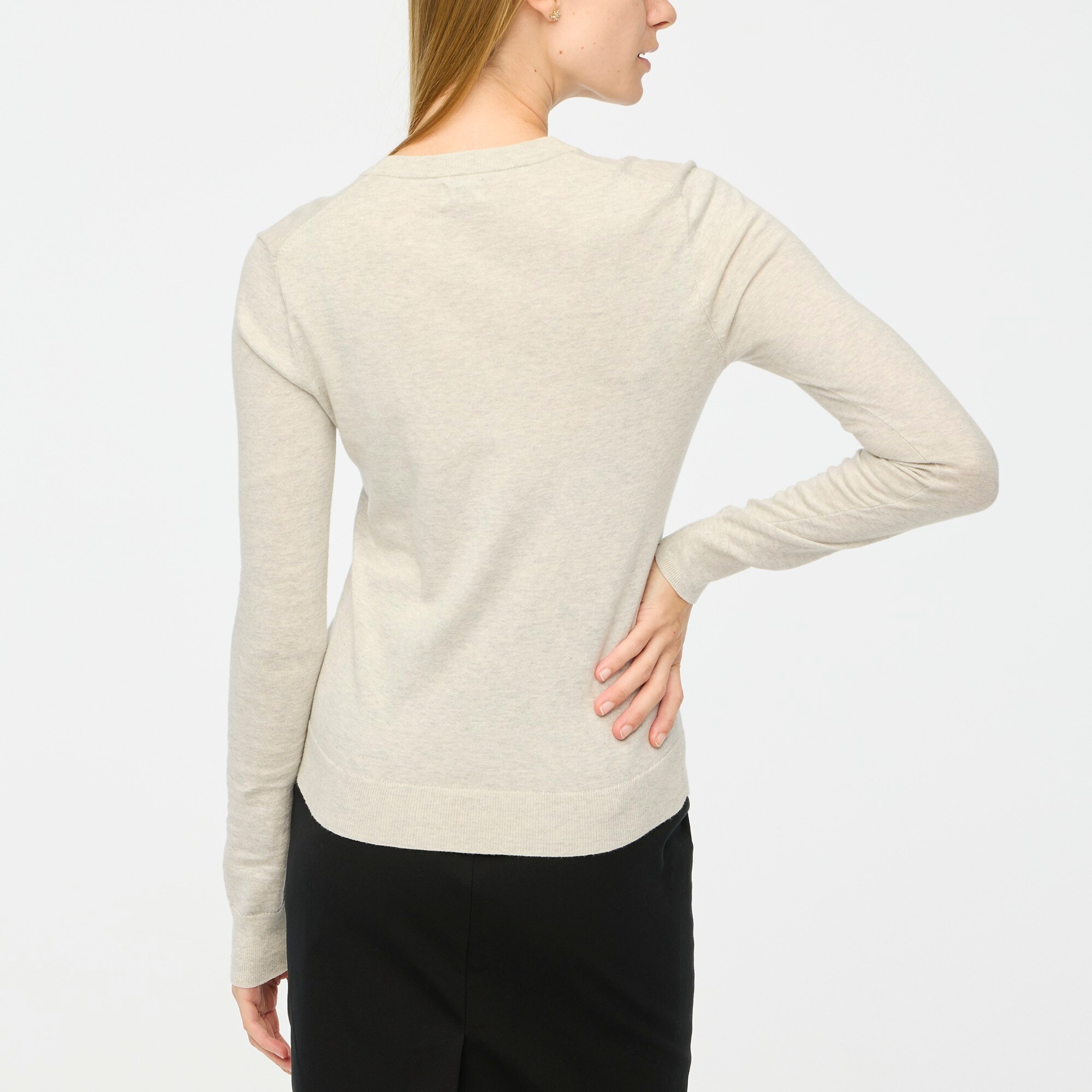 Classic cotton cardigan sweater