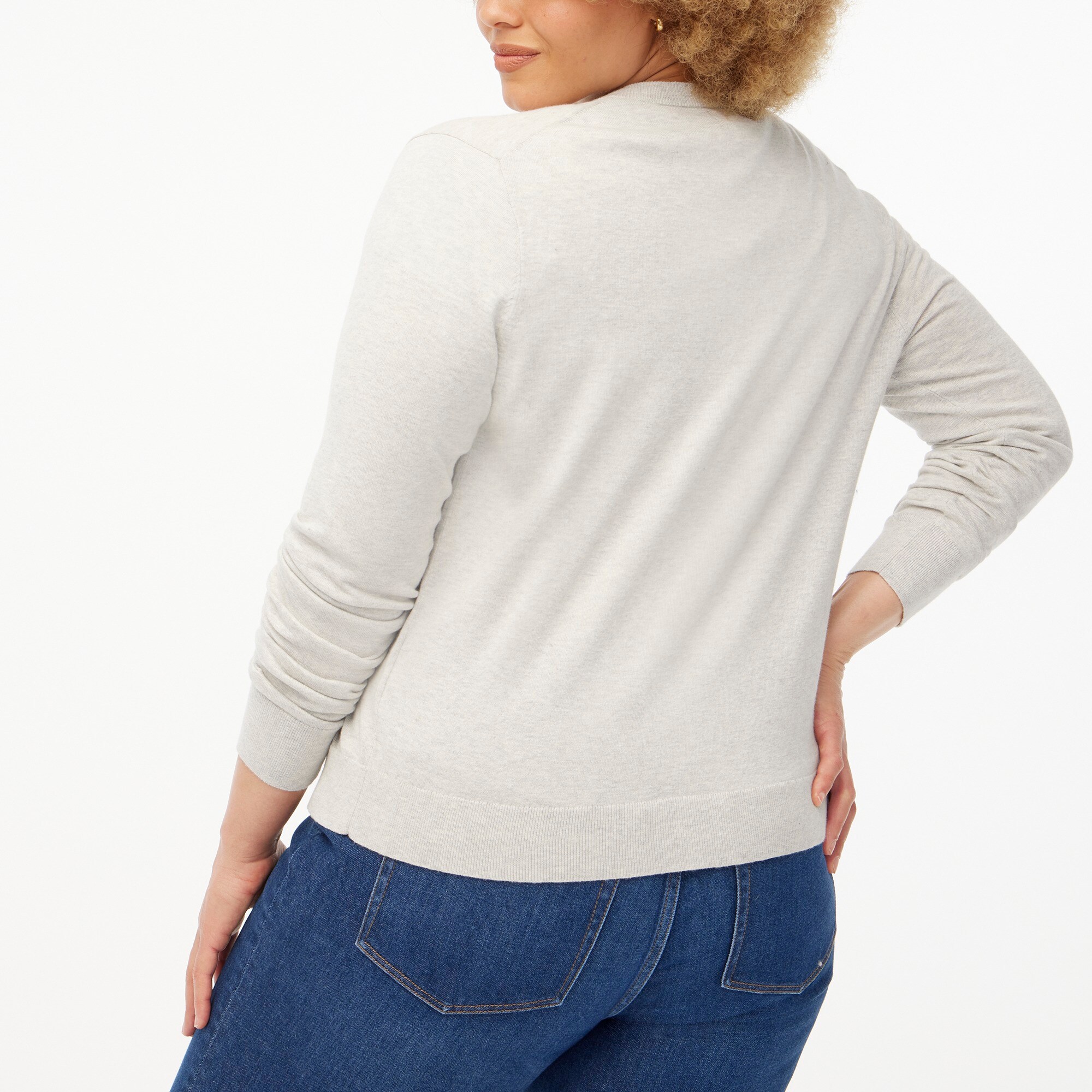 Classic cotton cardigan sweater