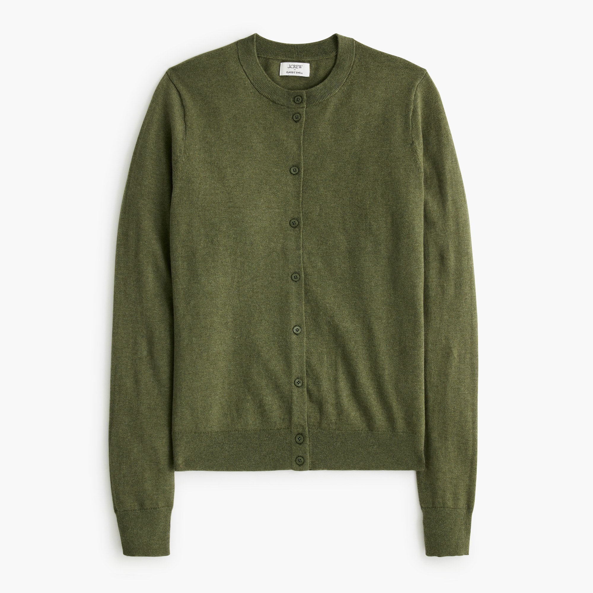 womens Classic cotton cardigan sweater