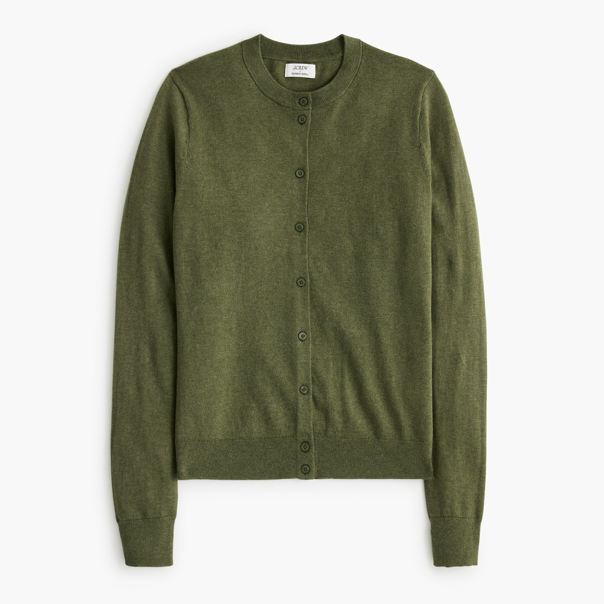 Classic cotton cardigan sweater