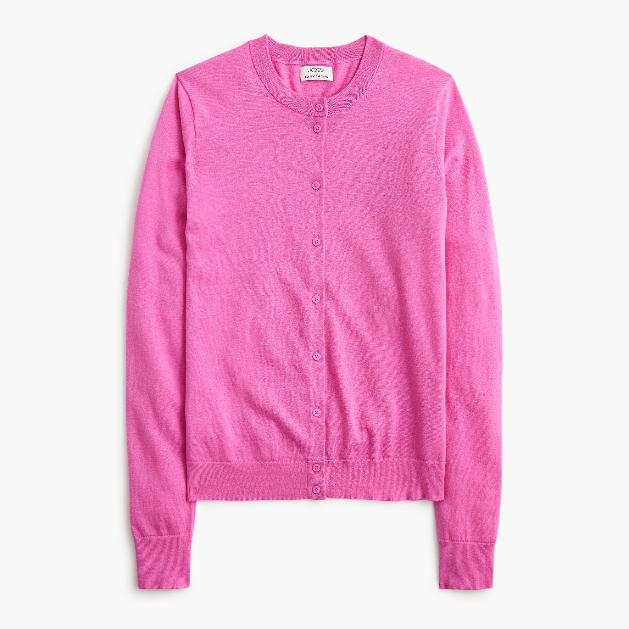 womens Classic cotton cardigan sweater