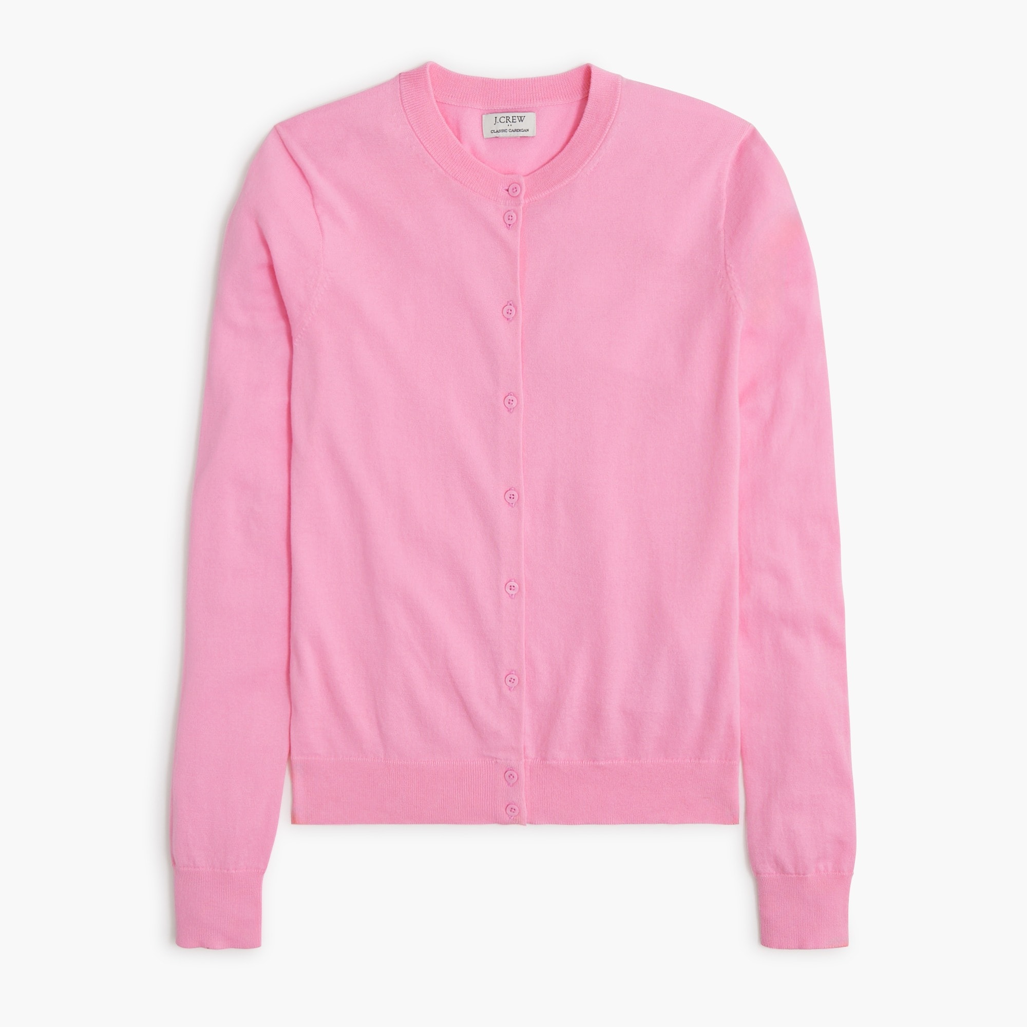 womens Classic cotton cardigan sweater