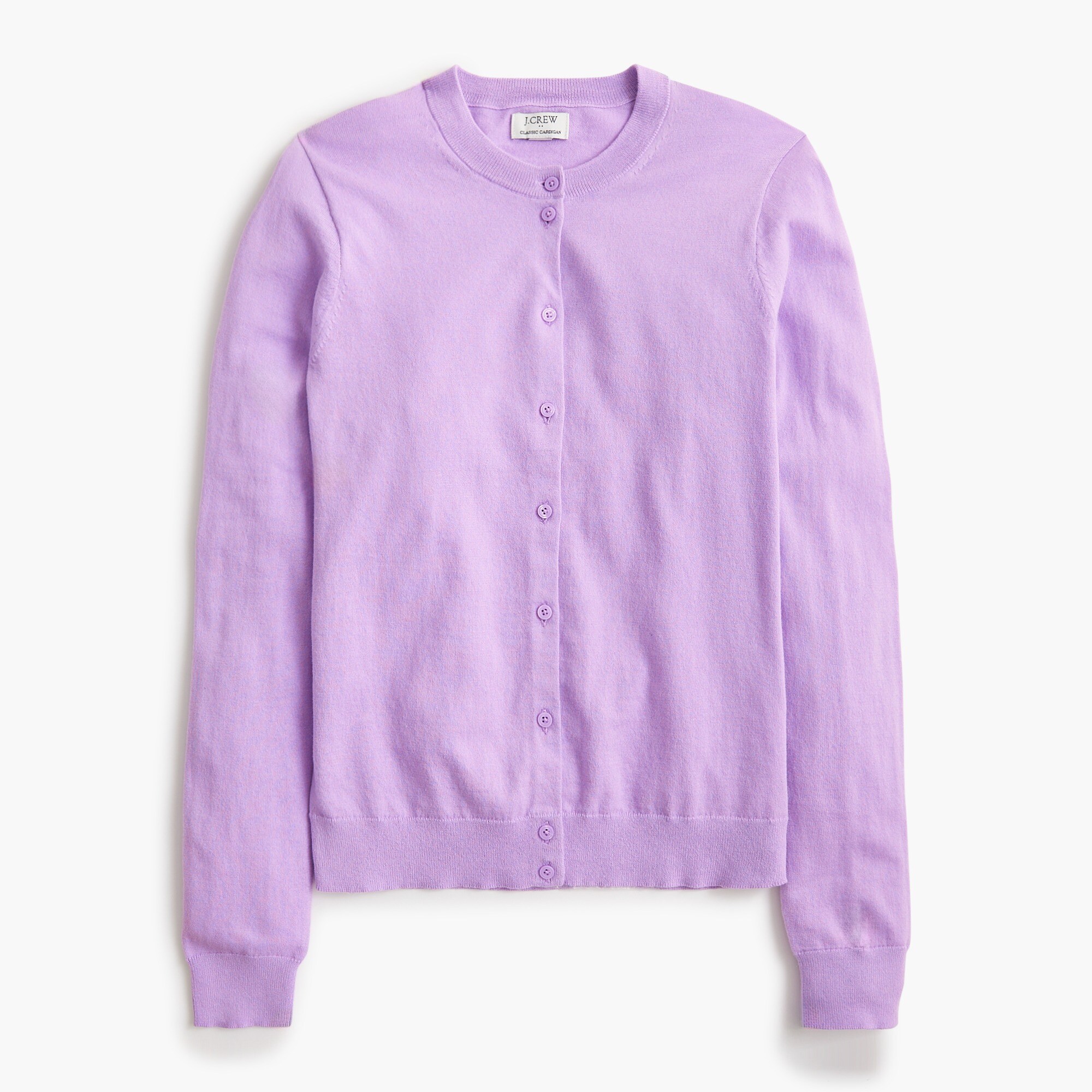 womens Classic cotton cardigan sweater
