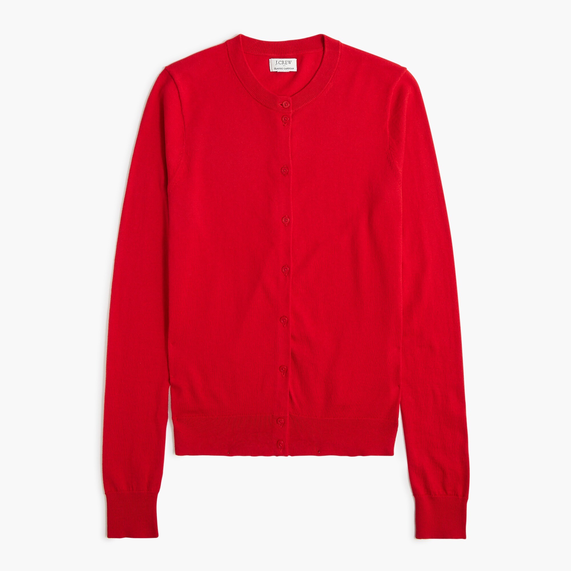  Classic cotton cardigan sweater