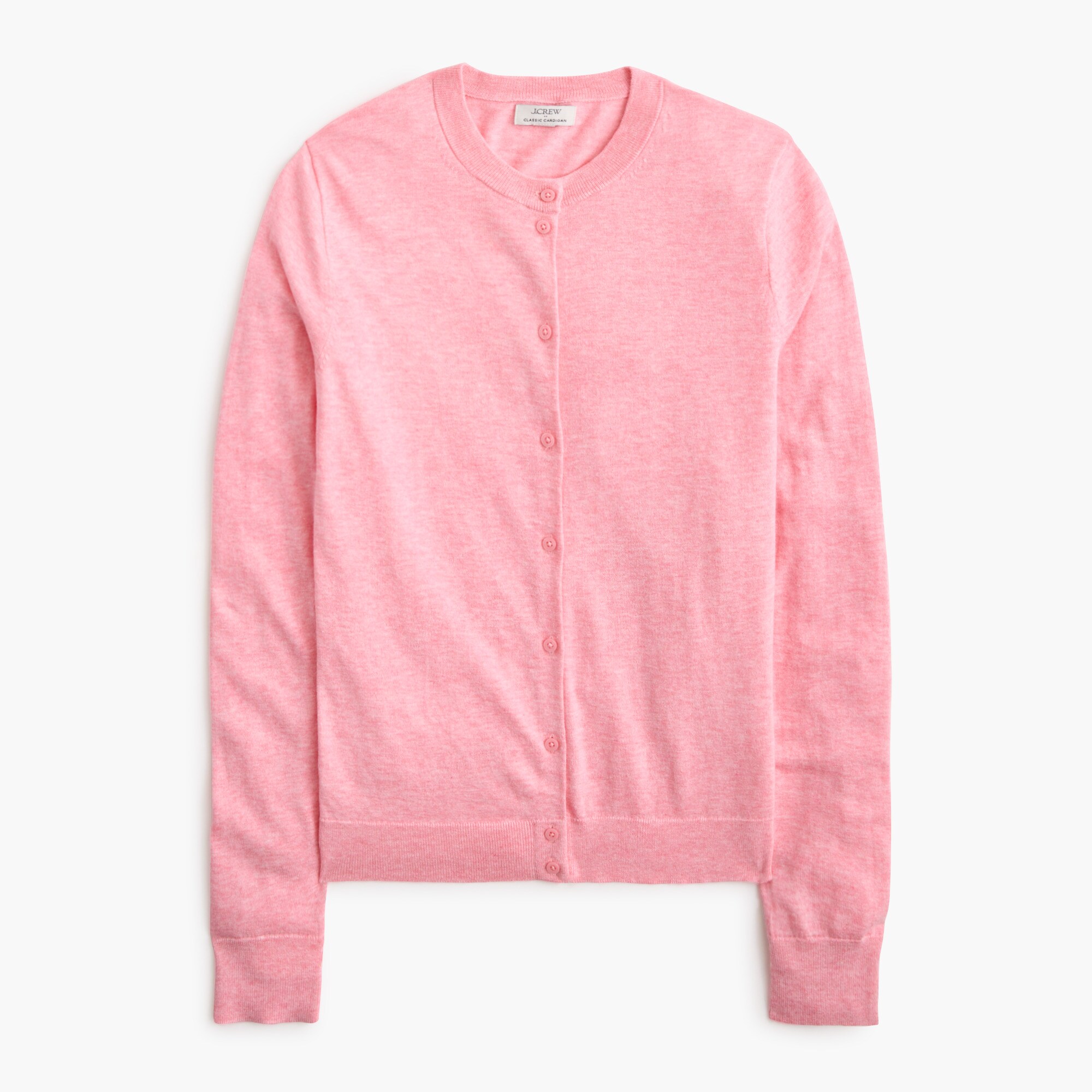100% cotton classic cardigan sweater