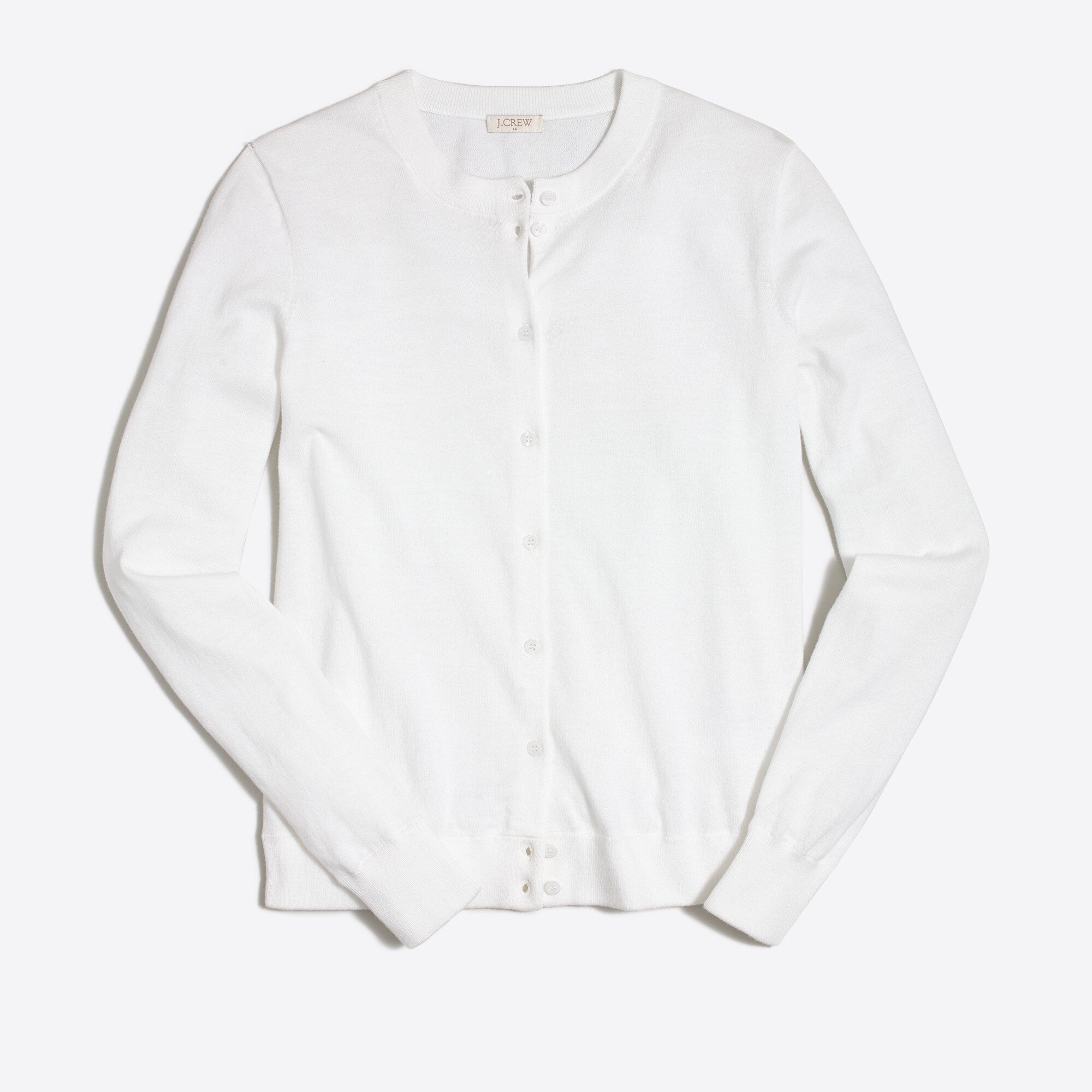 womens Classic cotton cardigan sweater