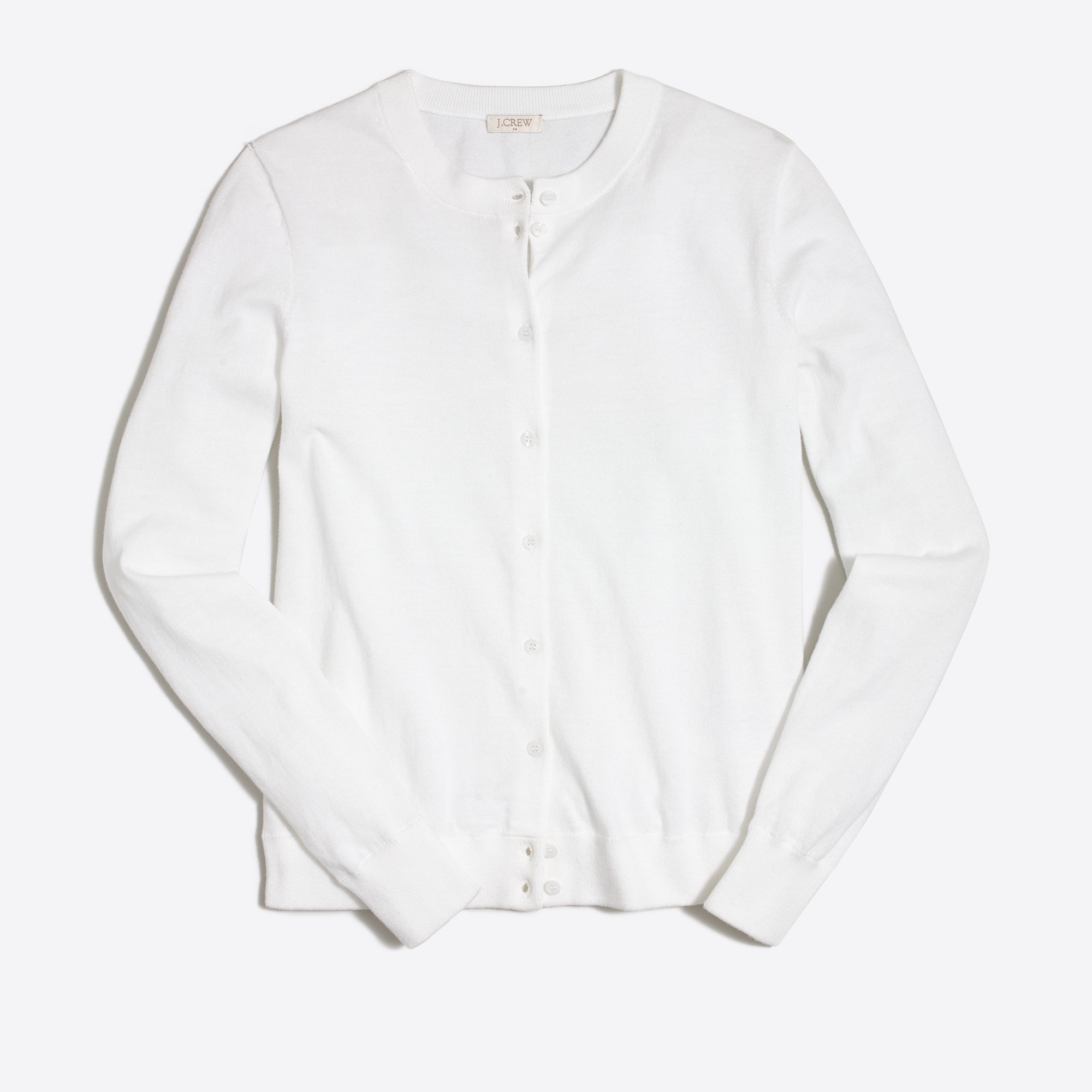 Classic cotton cardigan sweater