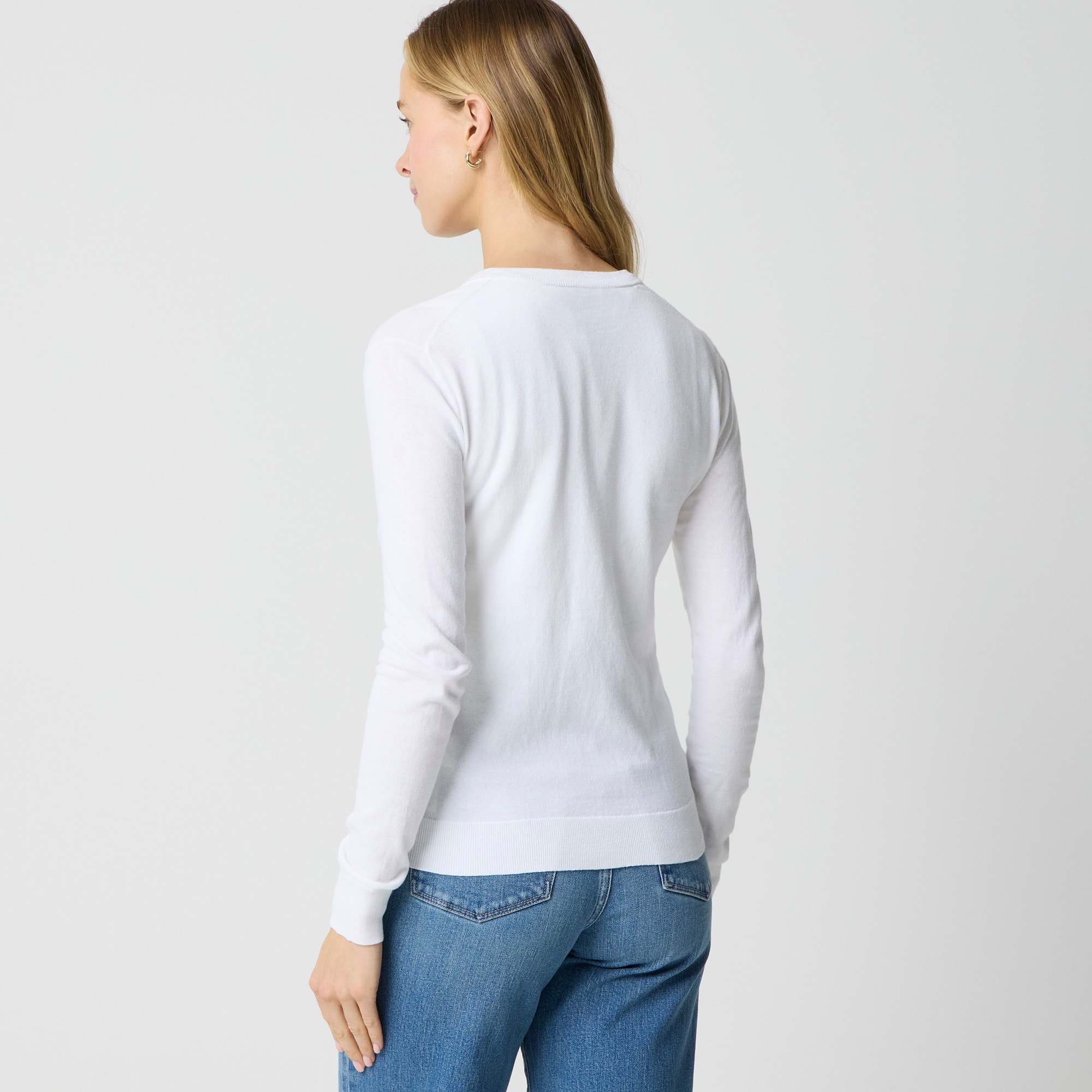 Classic cotton cardigan sweater