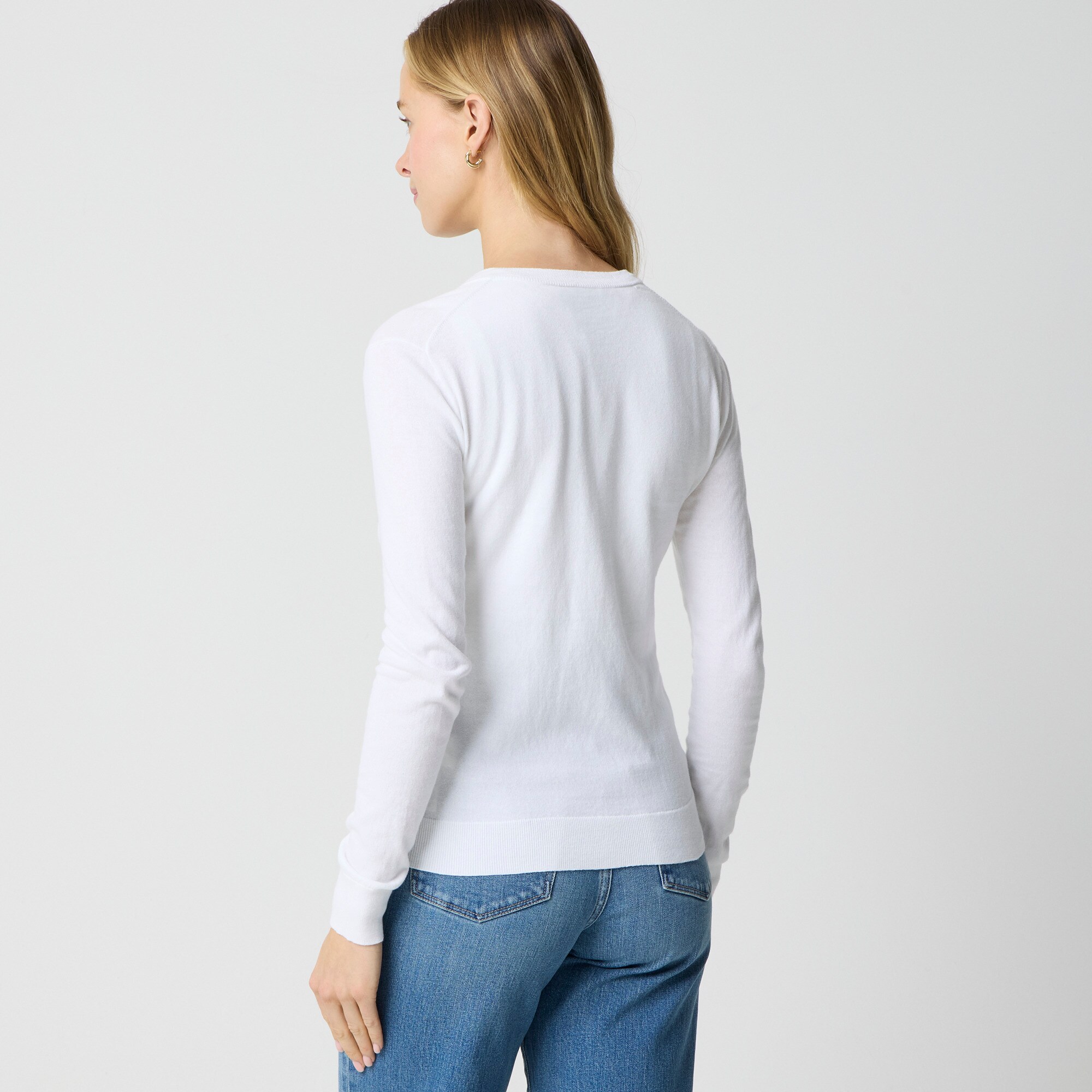 Classic cotton cardigan sweater
