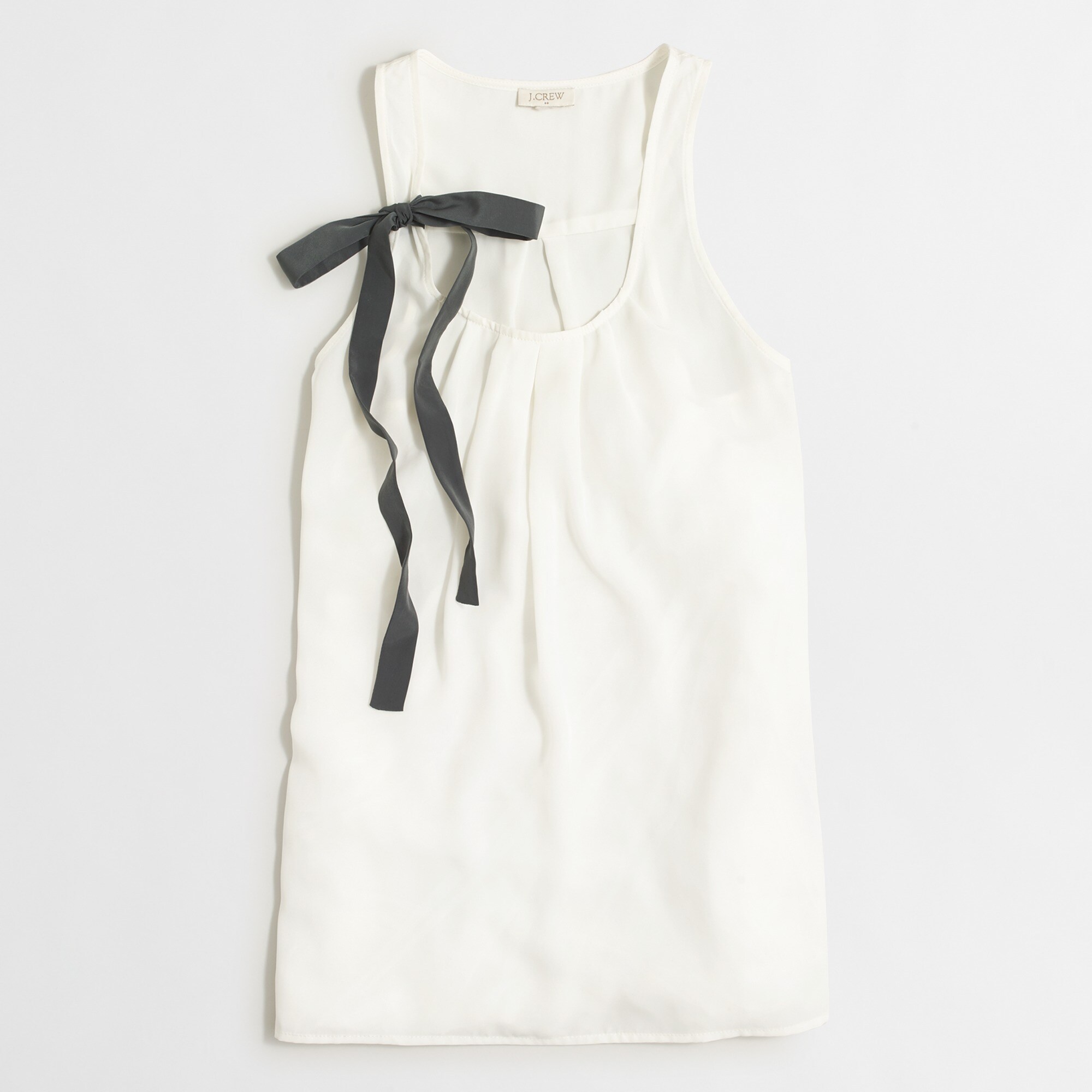drapey top with bow for women