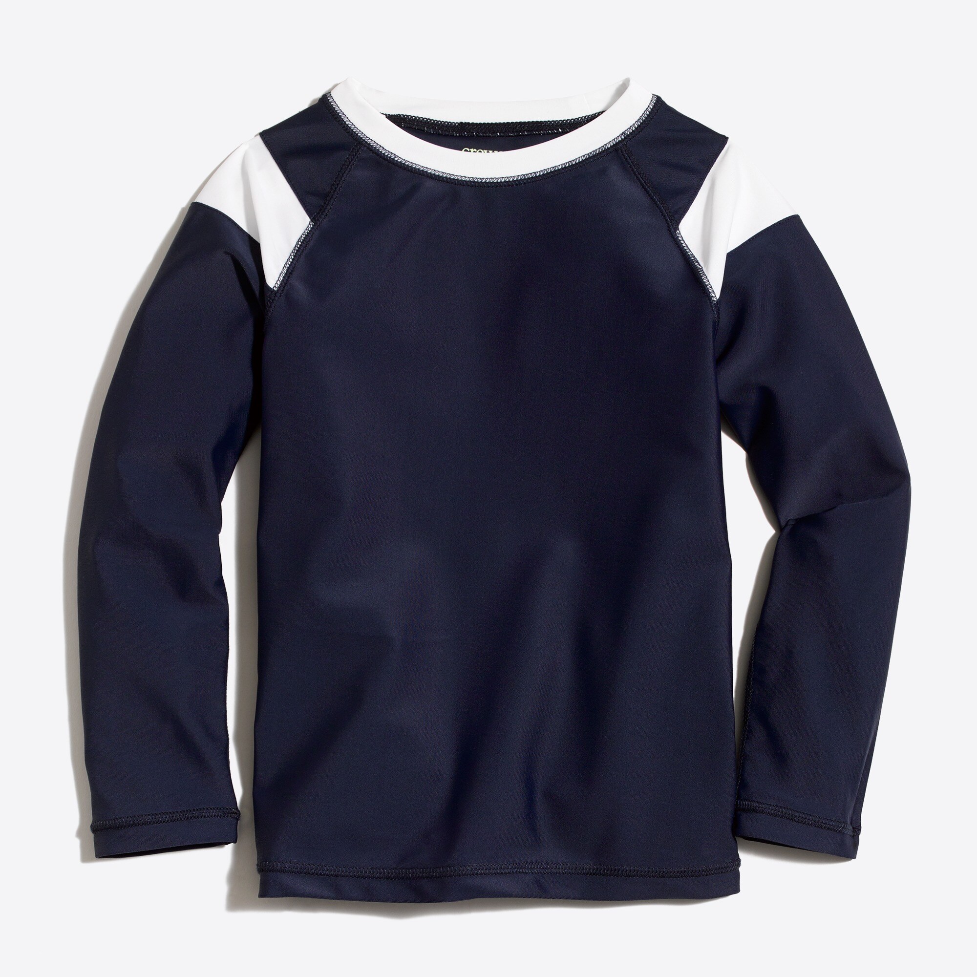 Boys' long-sleeve jersey rash guard