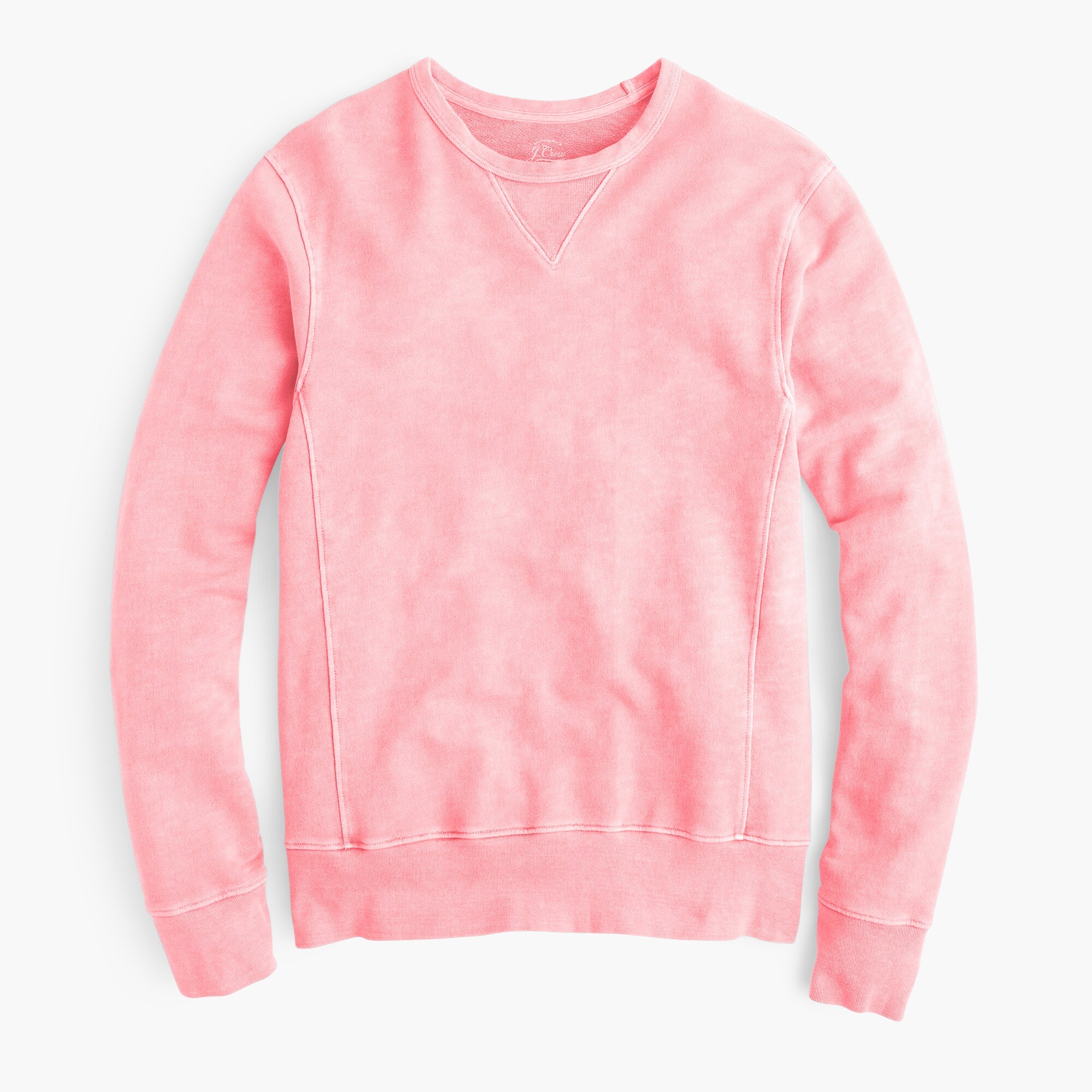 Garment-dyed sweatshirt