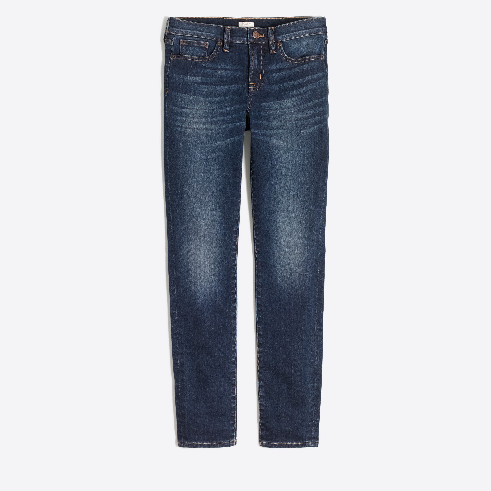 patriotic wash skinny jean with 28" inseam for women