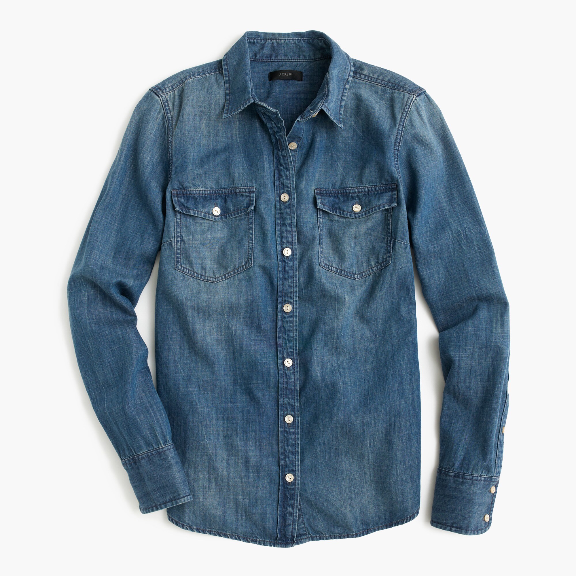 Western chambray shirt