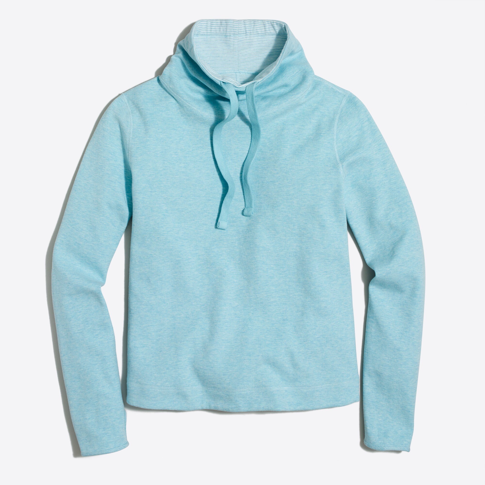 Reversible tunnelneck pullover sweatshirt