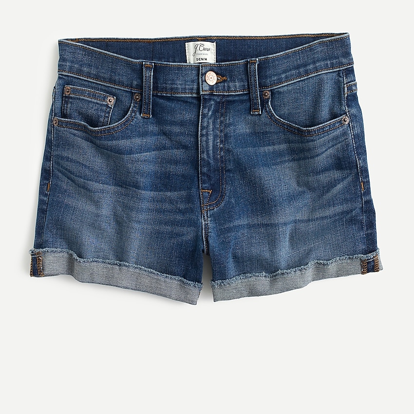 j.crew: denim short in merrill wash, right side, view zoomed