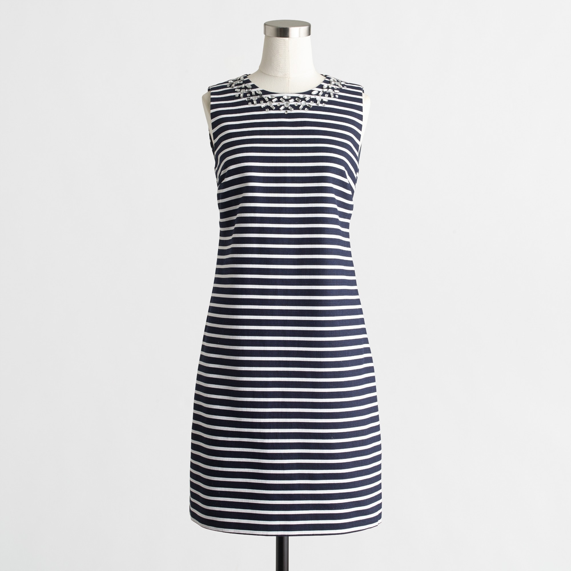Embellished sheath dress