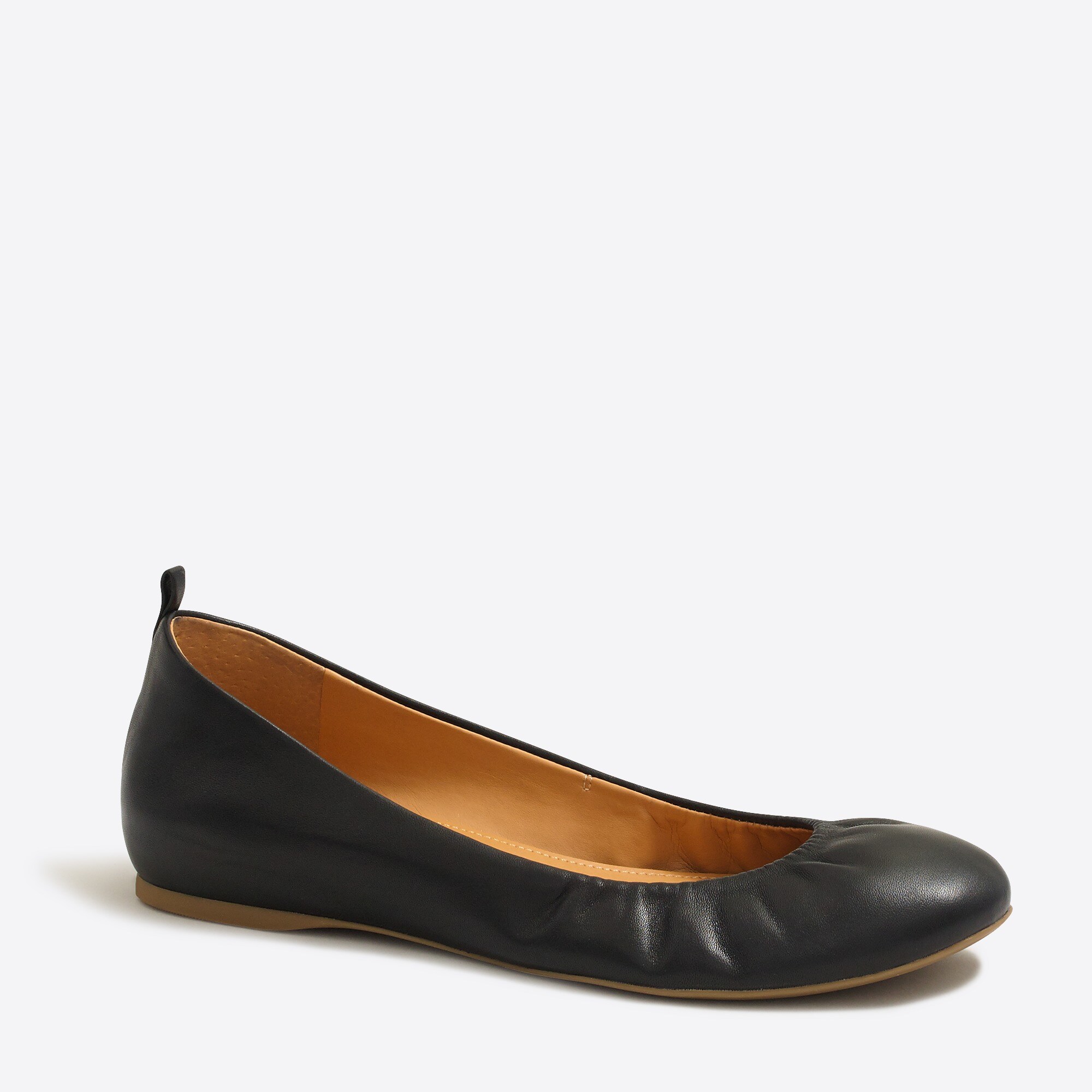 anya leather ballet flats for women