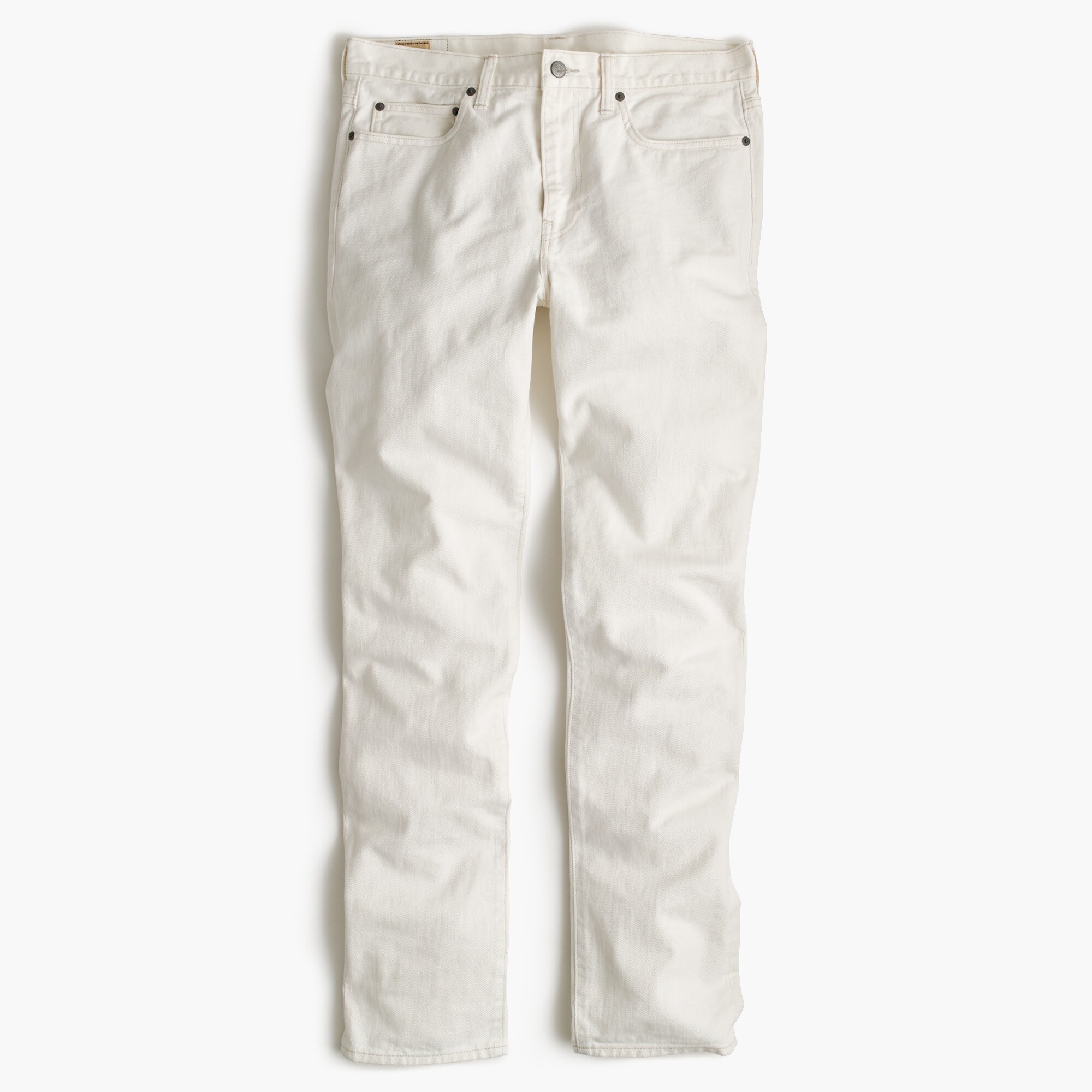 770 Straight-fit jean in rinsed white