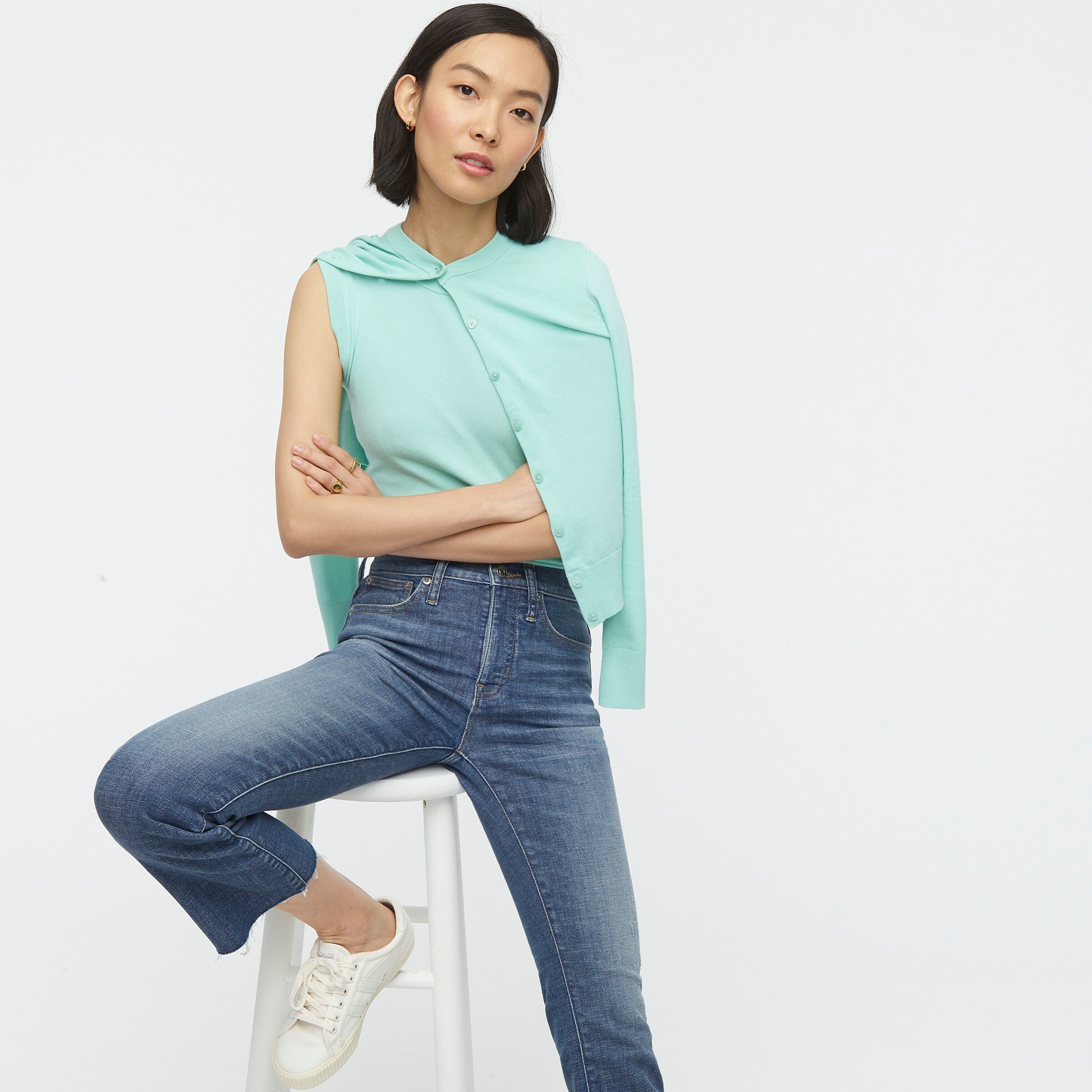 j crew women cardigan