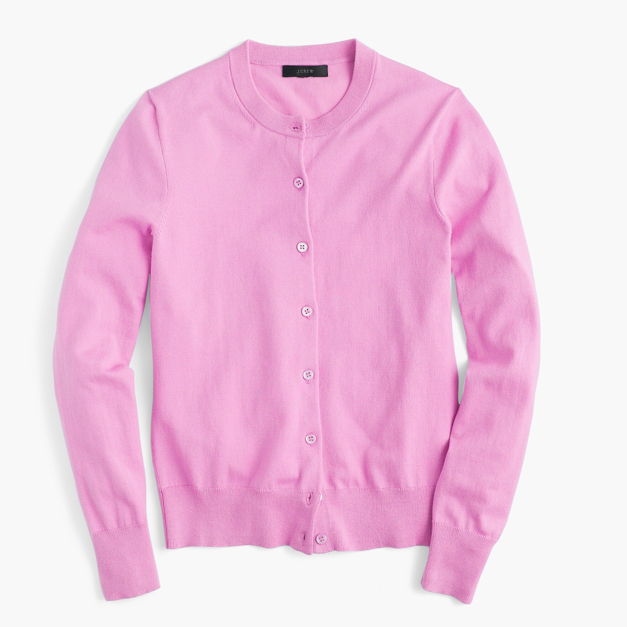  Cotton-blend Jackie cardigan sweater