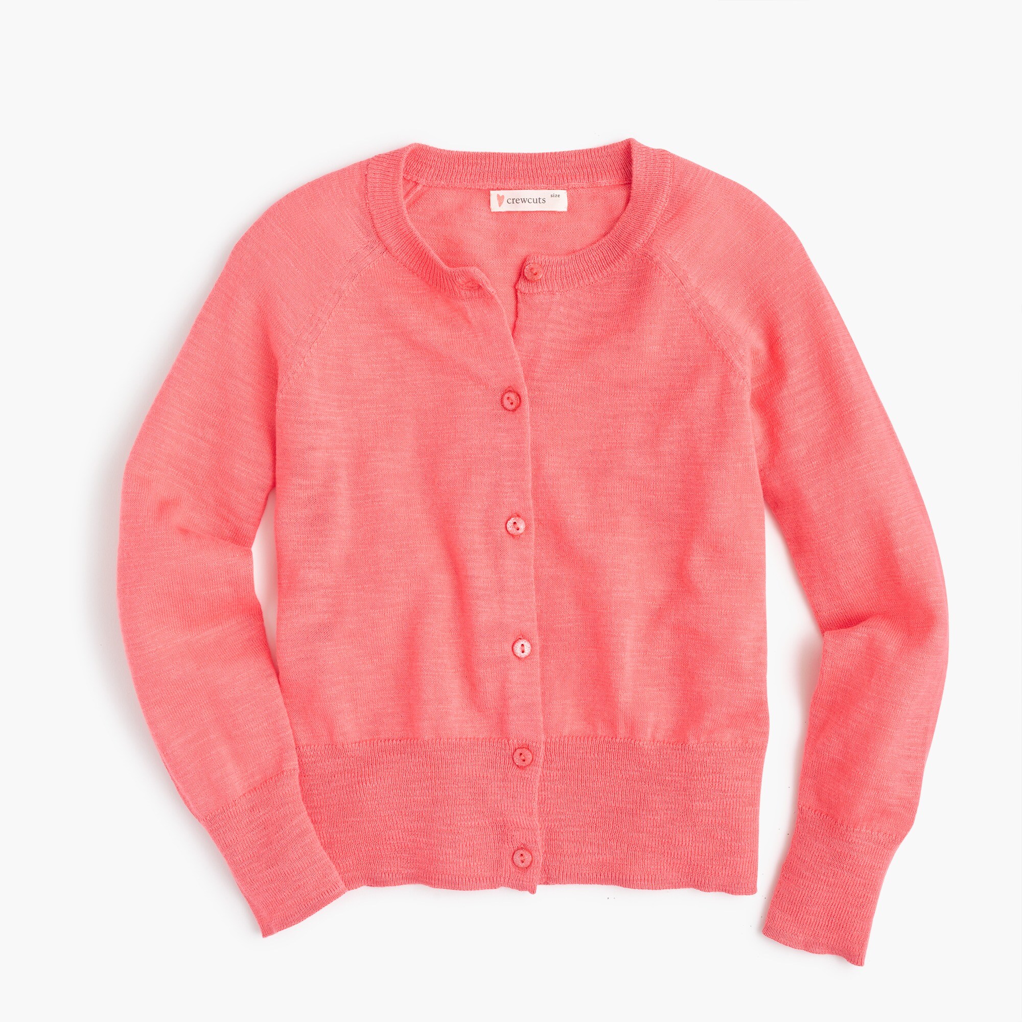 j crew red cardigan