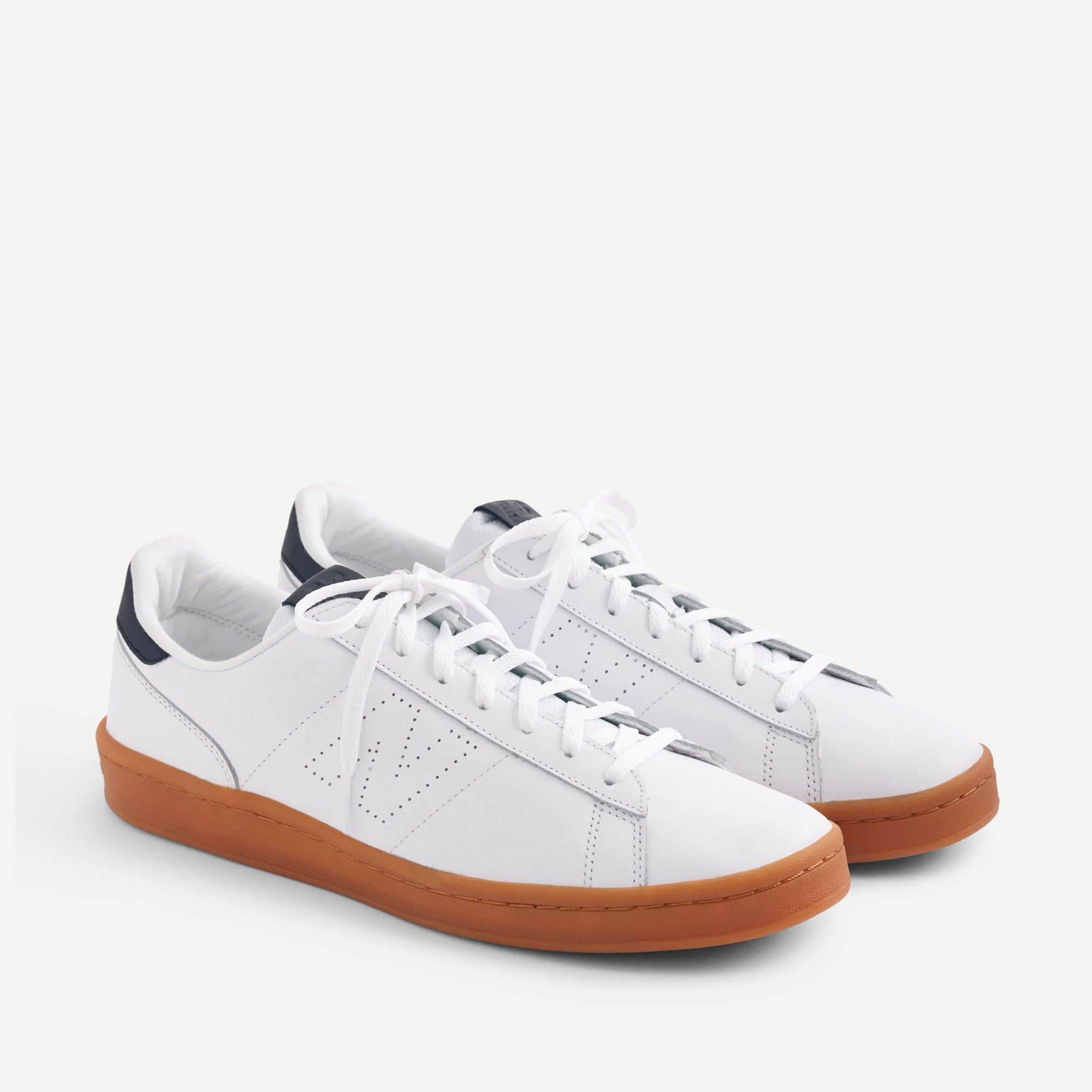 new balance leather sneakers