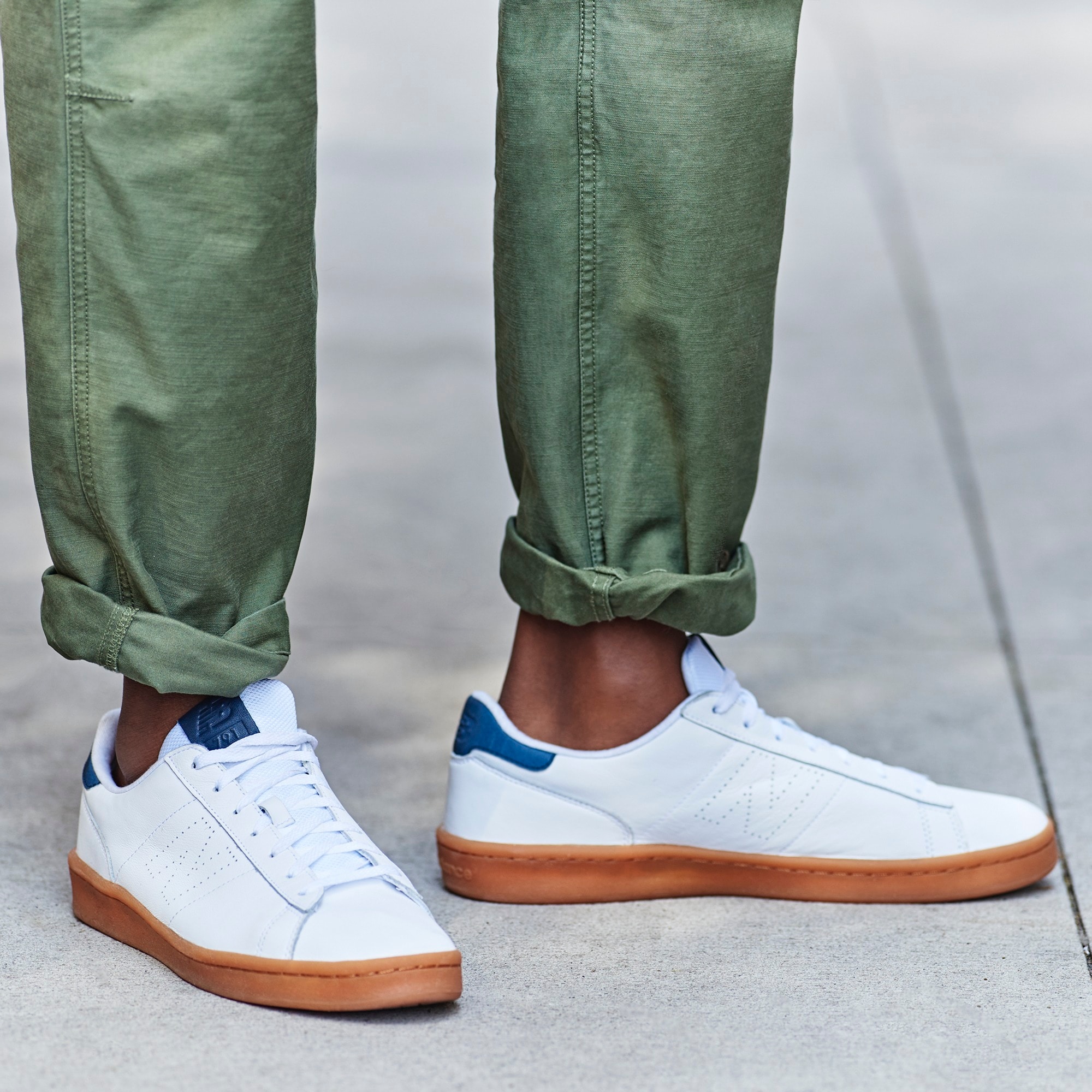 j crew 791 pure white leather sneakers 