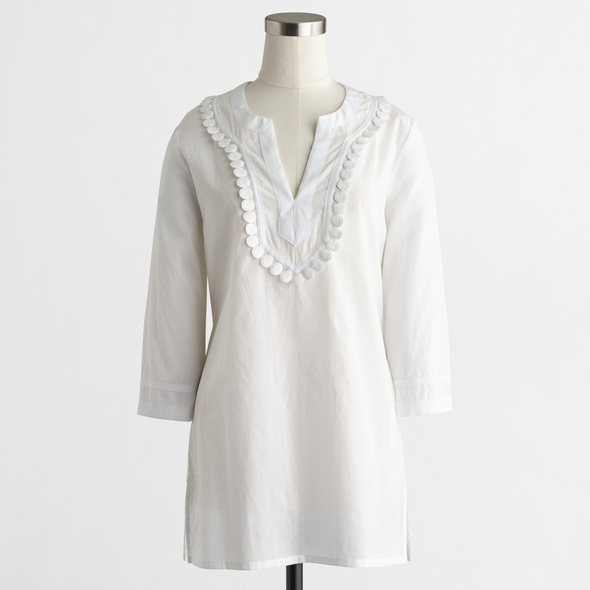 pom-pom tunic for women