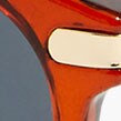 Mixed-media sunglasses DARK TORT factory: mixed-media sunglasses for women
