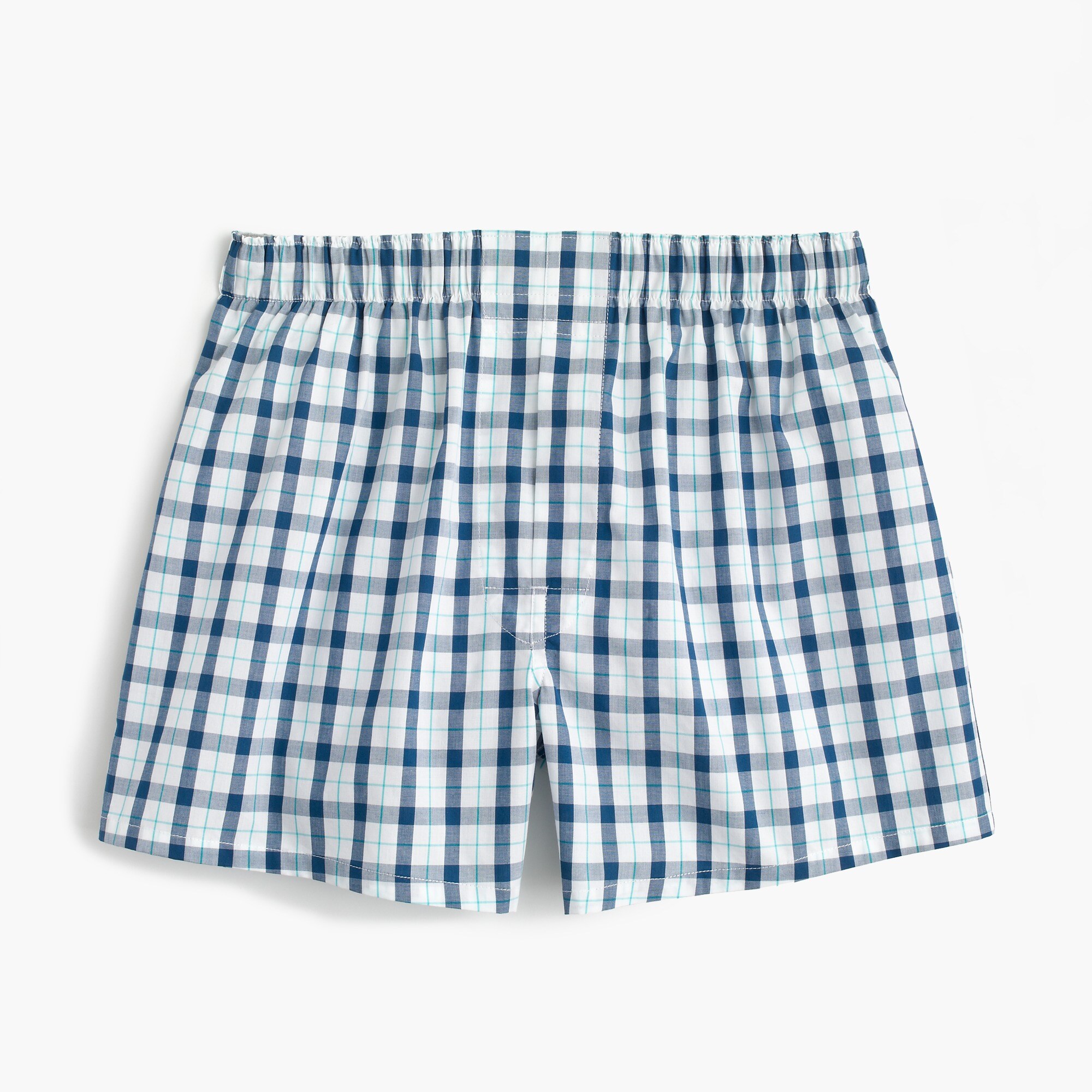 Blue Plaid Boxers Men's Boxers J.Crew
