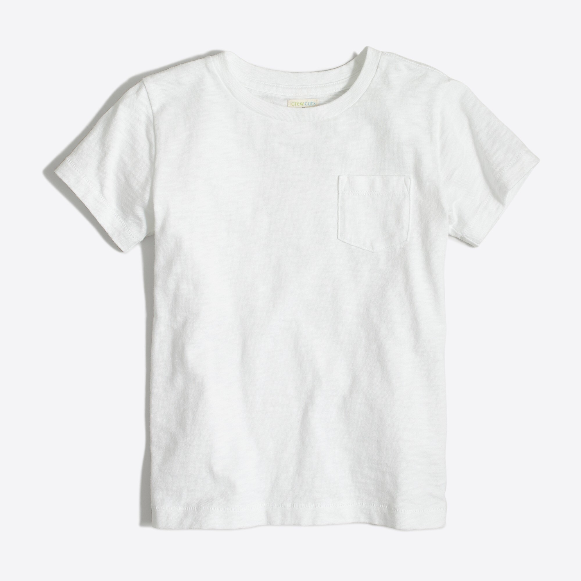 Kids' sunwashed pocket tee