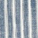 Striped cotton-linen skirt BLUE IVORY STRIPE factory: striped cotton-linen skirt for women