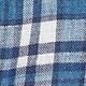 Slim linen shirt in plaid MALAGA CHECK SKY SALT factory: slim linen shirt in plaid for men