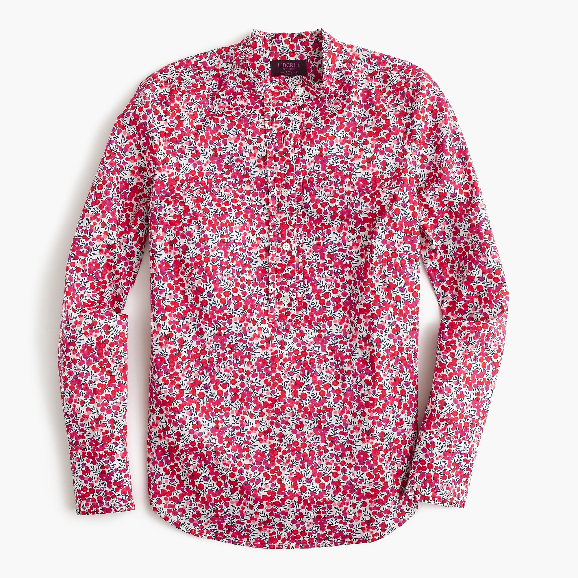 Shop J.Crew for the Ruffle popover shirt in Liberty Art Fabrics Wiltshire p...