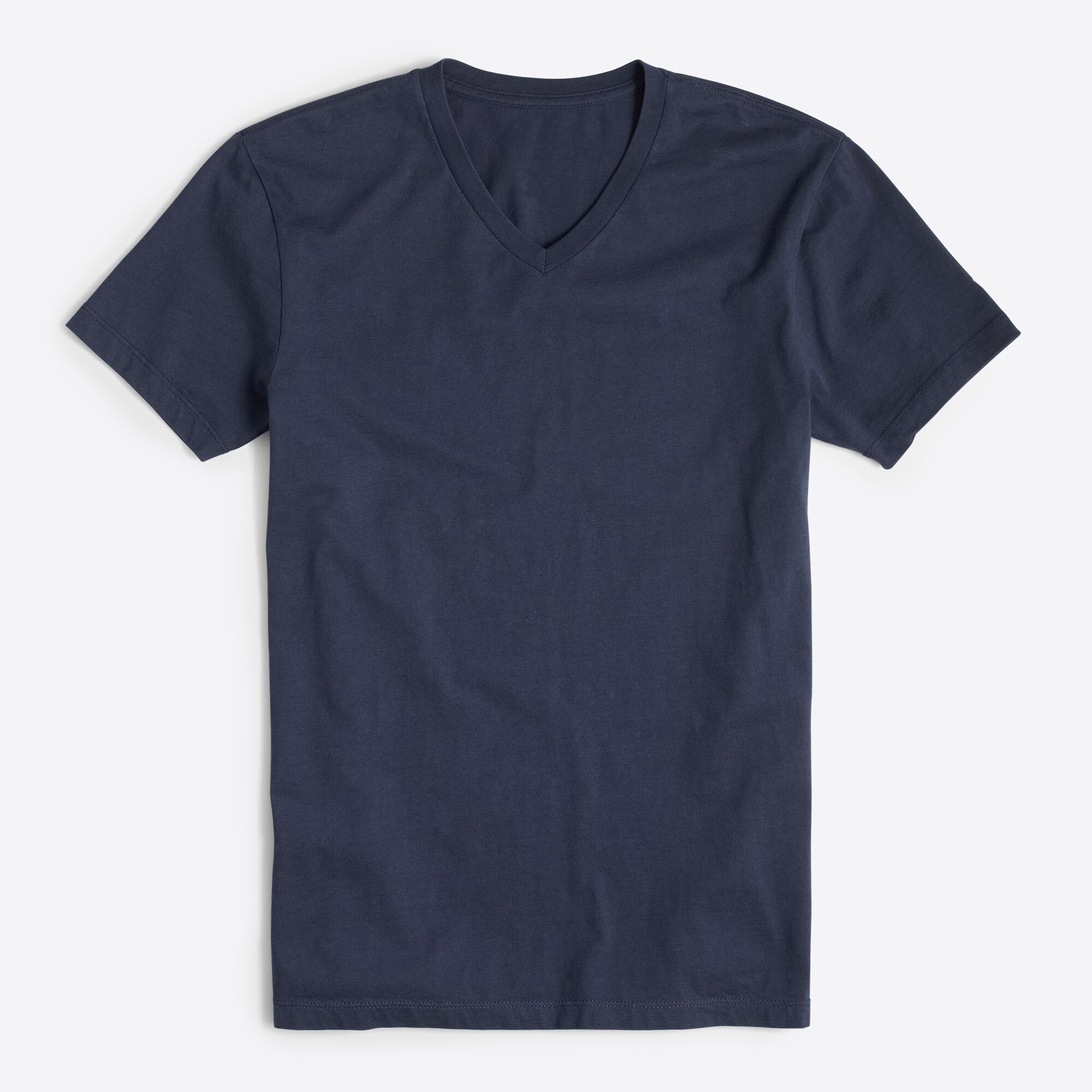 mens Slim washed jersey V-neck tee