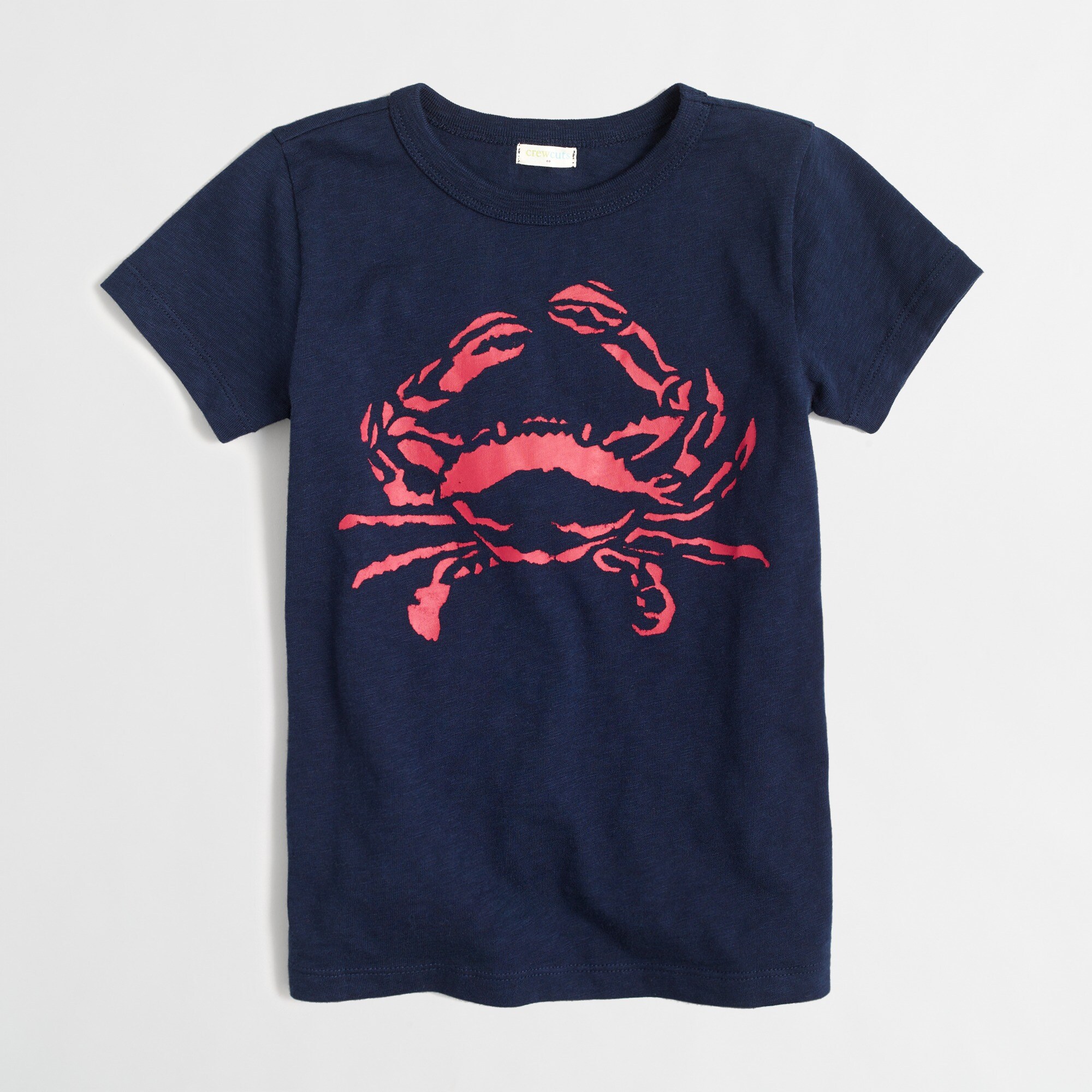 boys' crab graphic tee for boys
